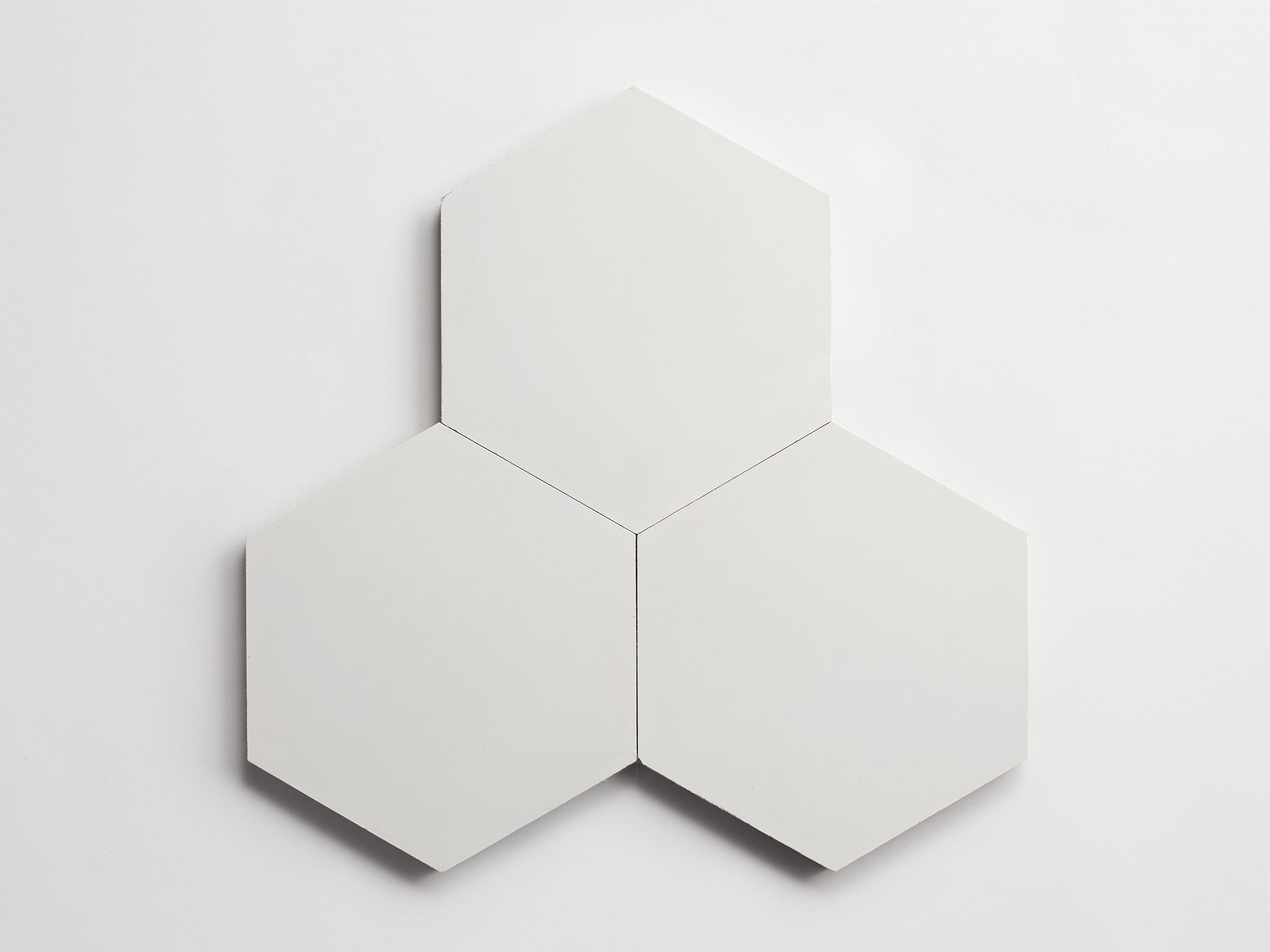 cement | solid | white | hex ~ 8"x9"x0.625"