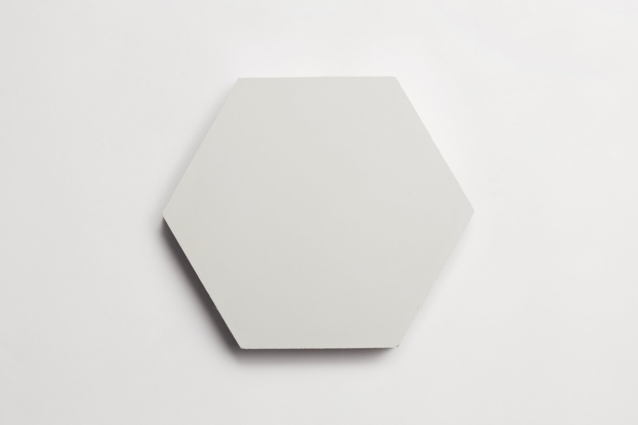 cement | solid | white | hex ~ 8"x9"x0.625"