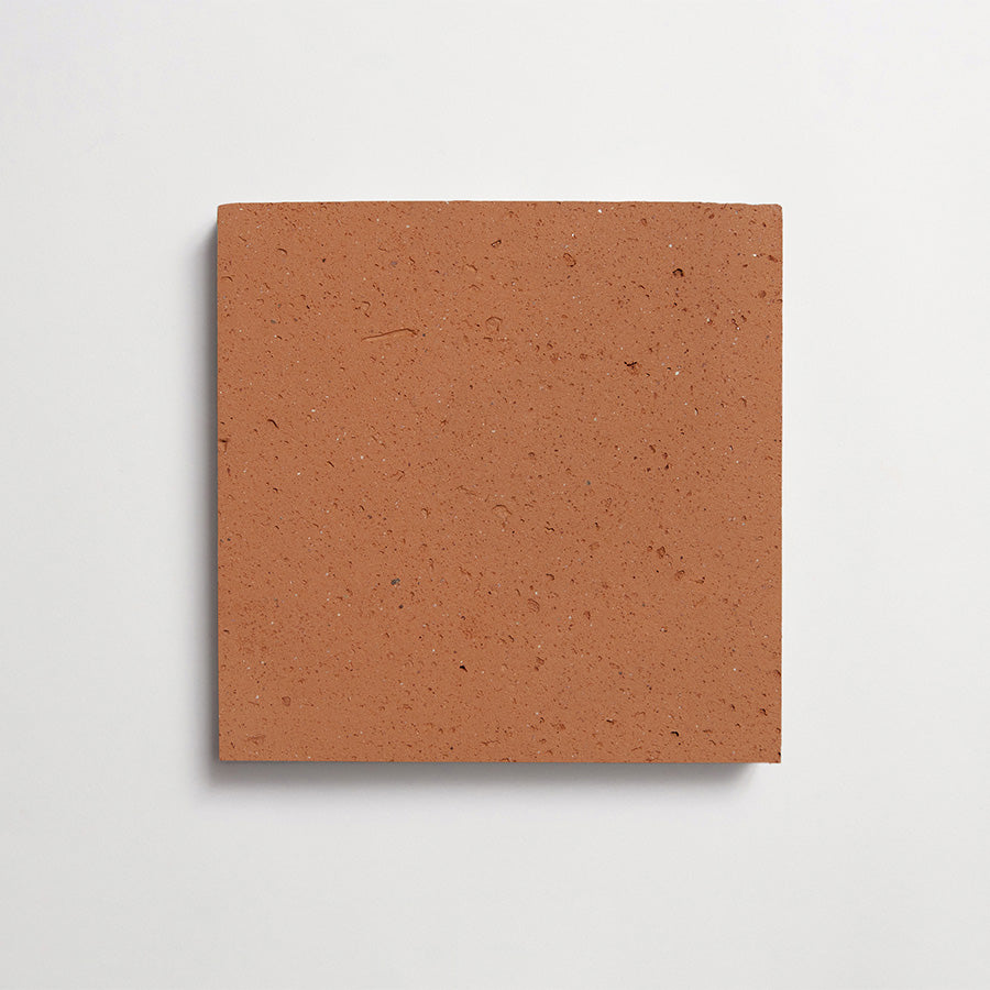 fornace brioni + cristina celestino | cotto rosato | sample ~ 4"x4"x0.625" sample