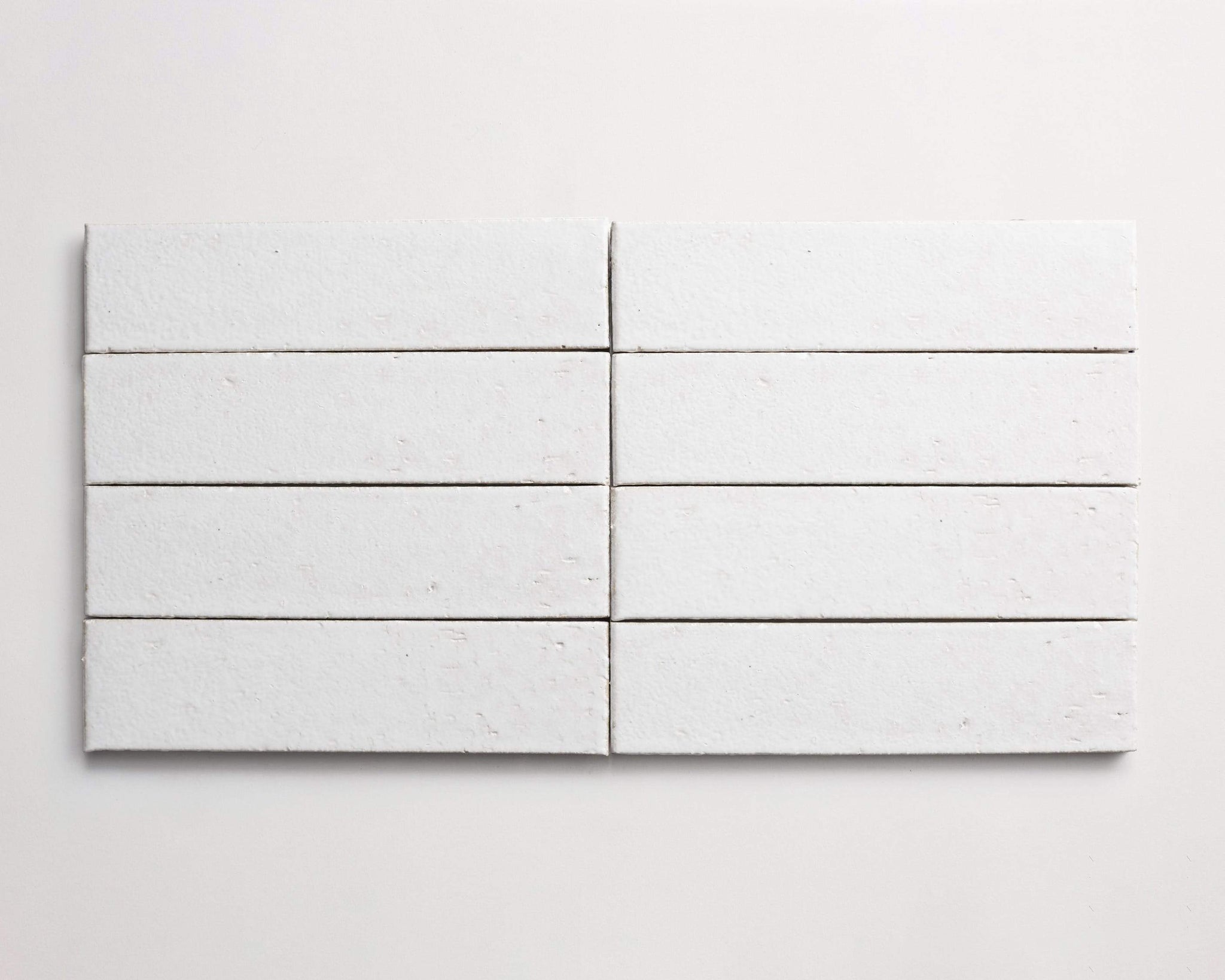 modern farmhouse brick | white matte ~ 2.5"x9.5"x0.375"