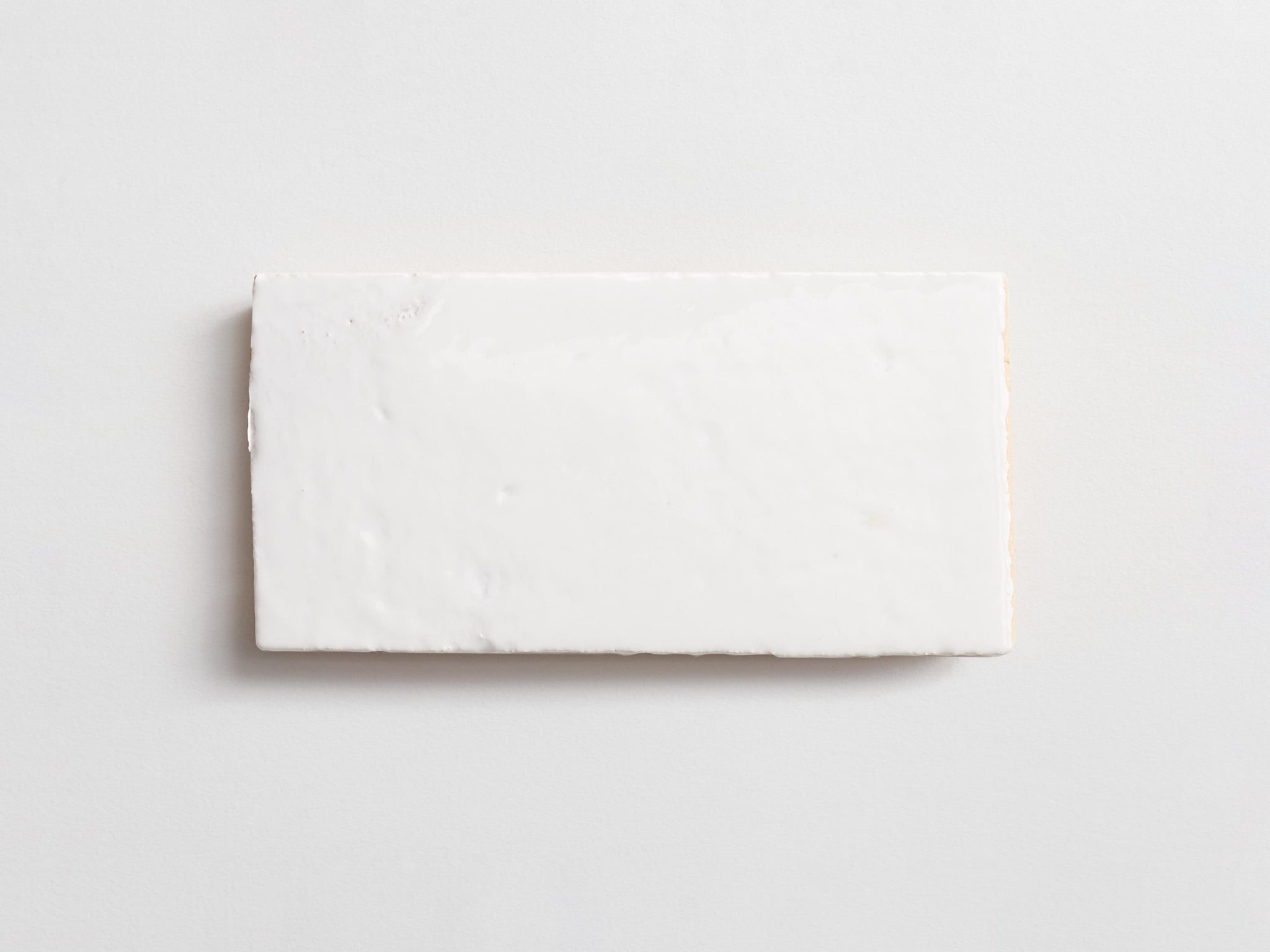 fornace brioni + clé | casale rustico | white gloss | misto | rectangle ~ 3.5"x7"x0.5"