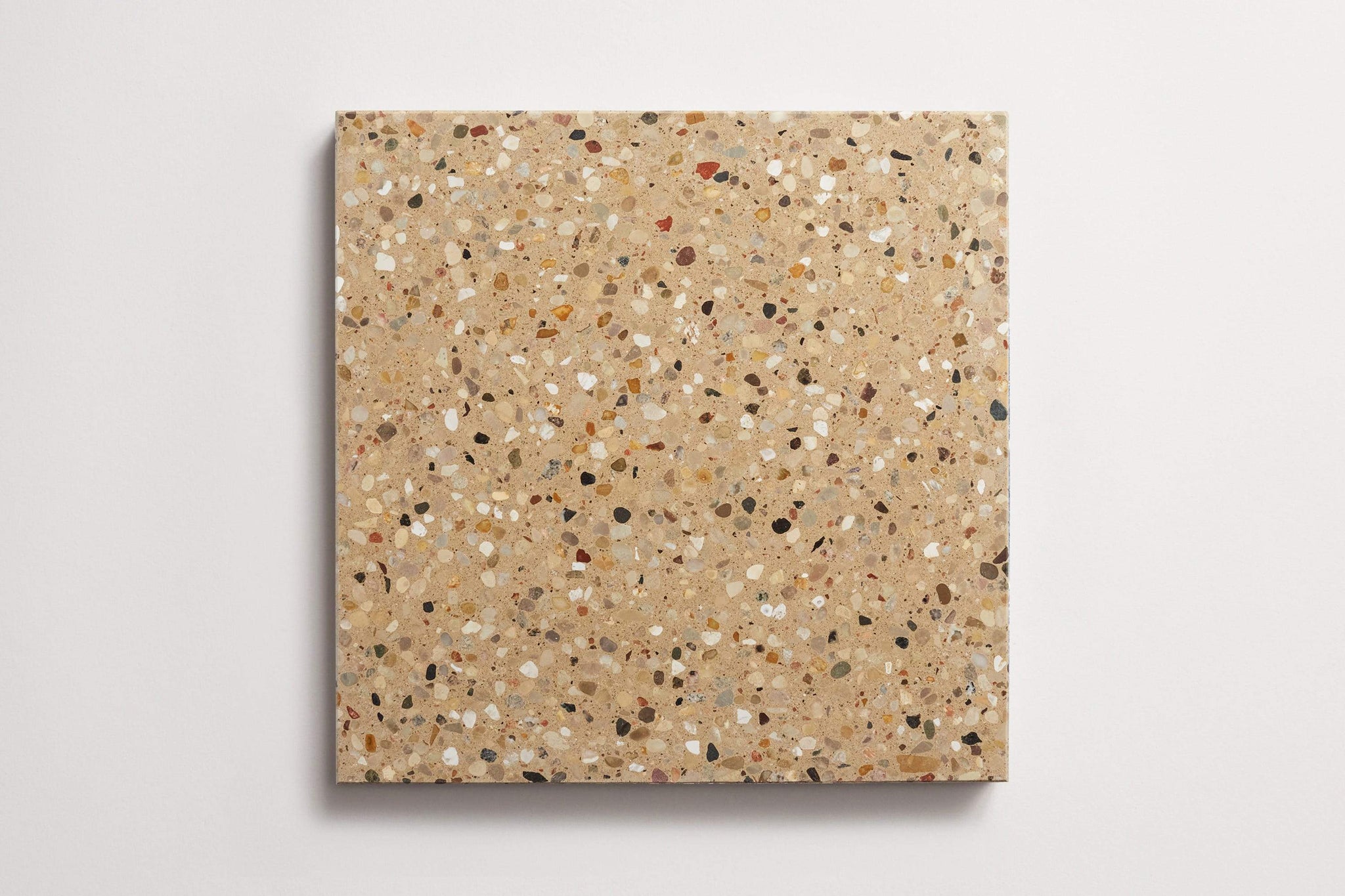 forage terrazzo | glove | square ~ 12"x12"x0.5"