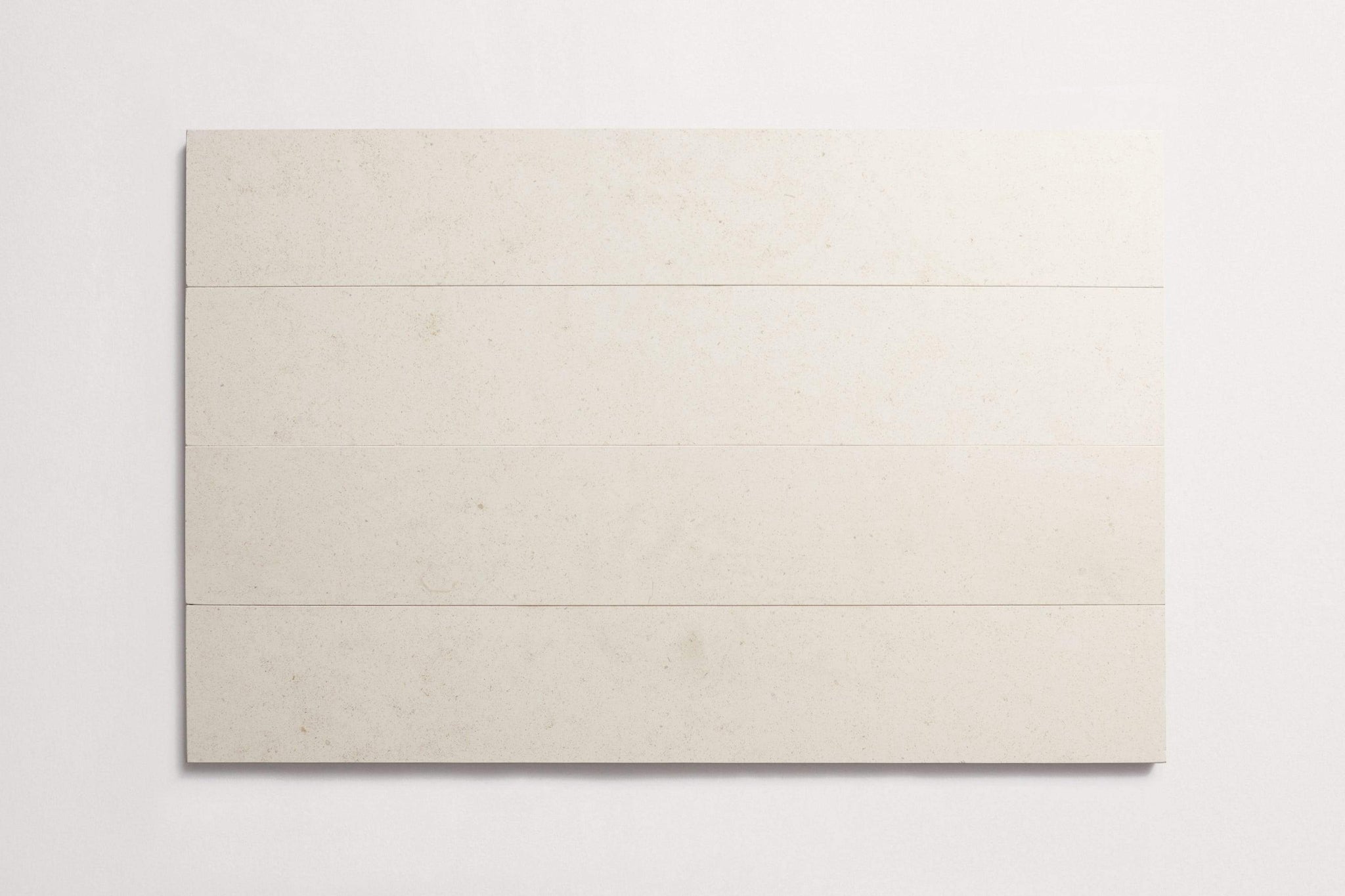 grand place | ceruse | limestone plank ~ 4"x24"x0.375"