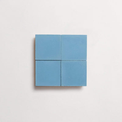 cement | solid | azure | square sample ~ 2"x2"x⅝" sample