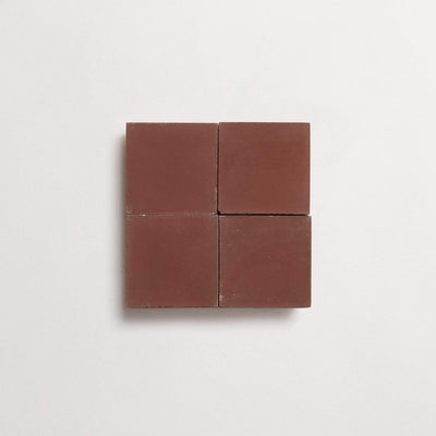 cement | solid | chestnut | square sample ~ 2"x2"x⅝" sample