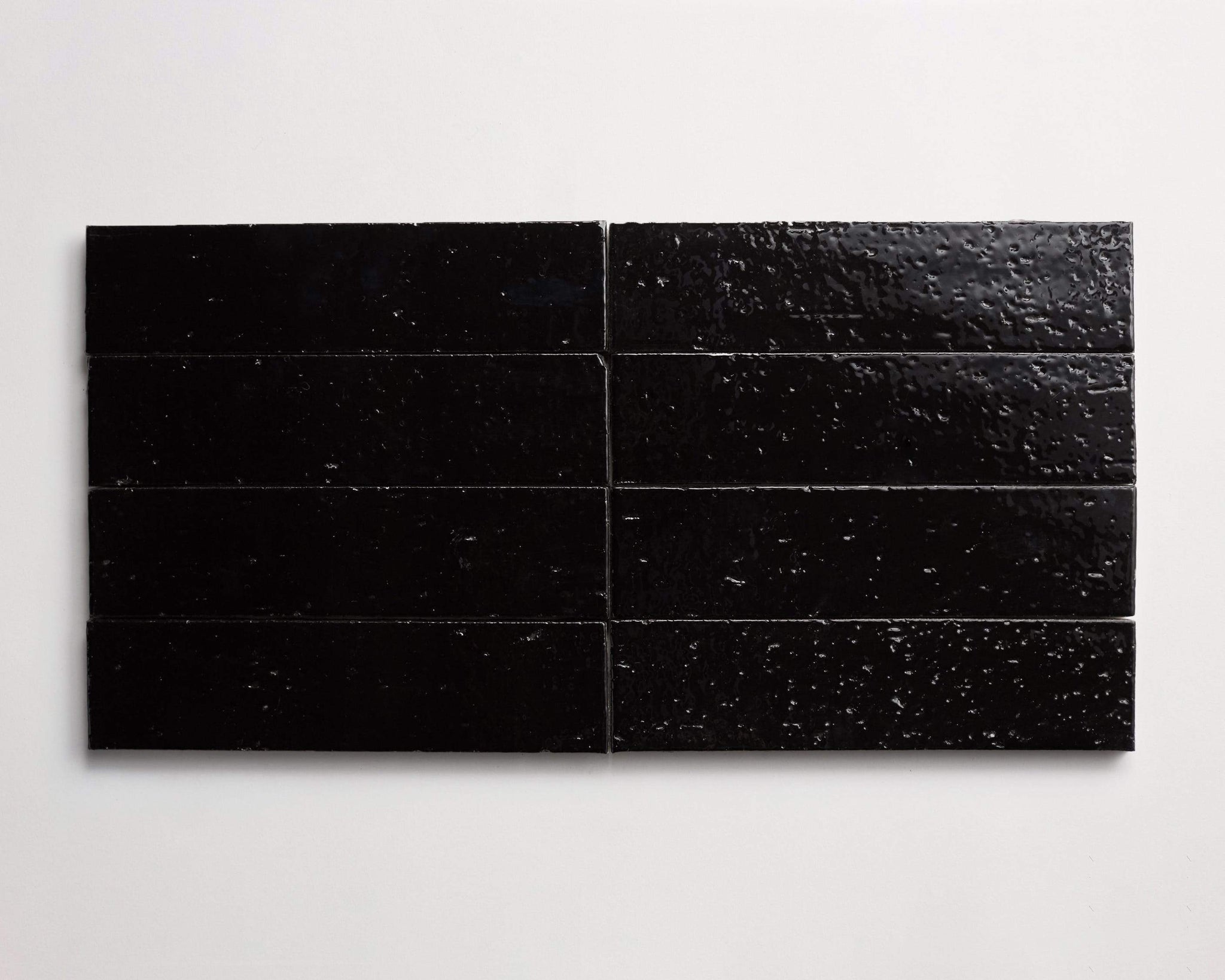 modern farmhouse brick | black gloss ~ 2.5"x9.5"x0.375"