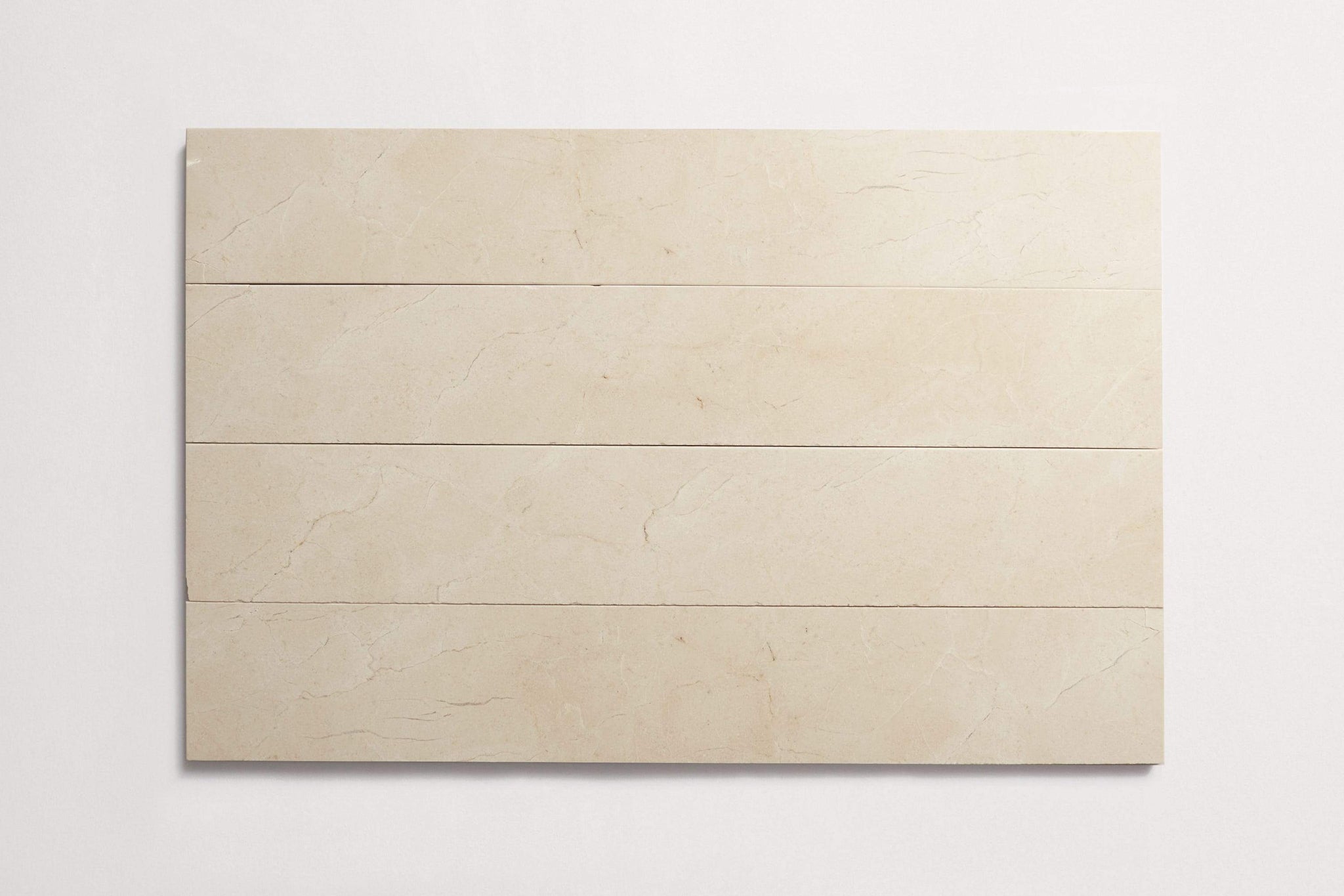 grand place | marfil | limestone plank ~ 24"x4"x0.375"