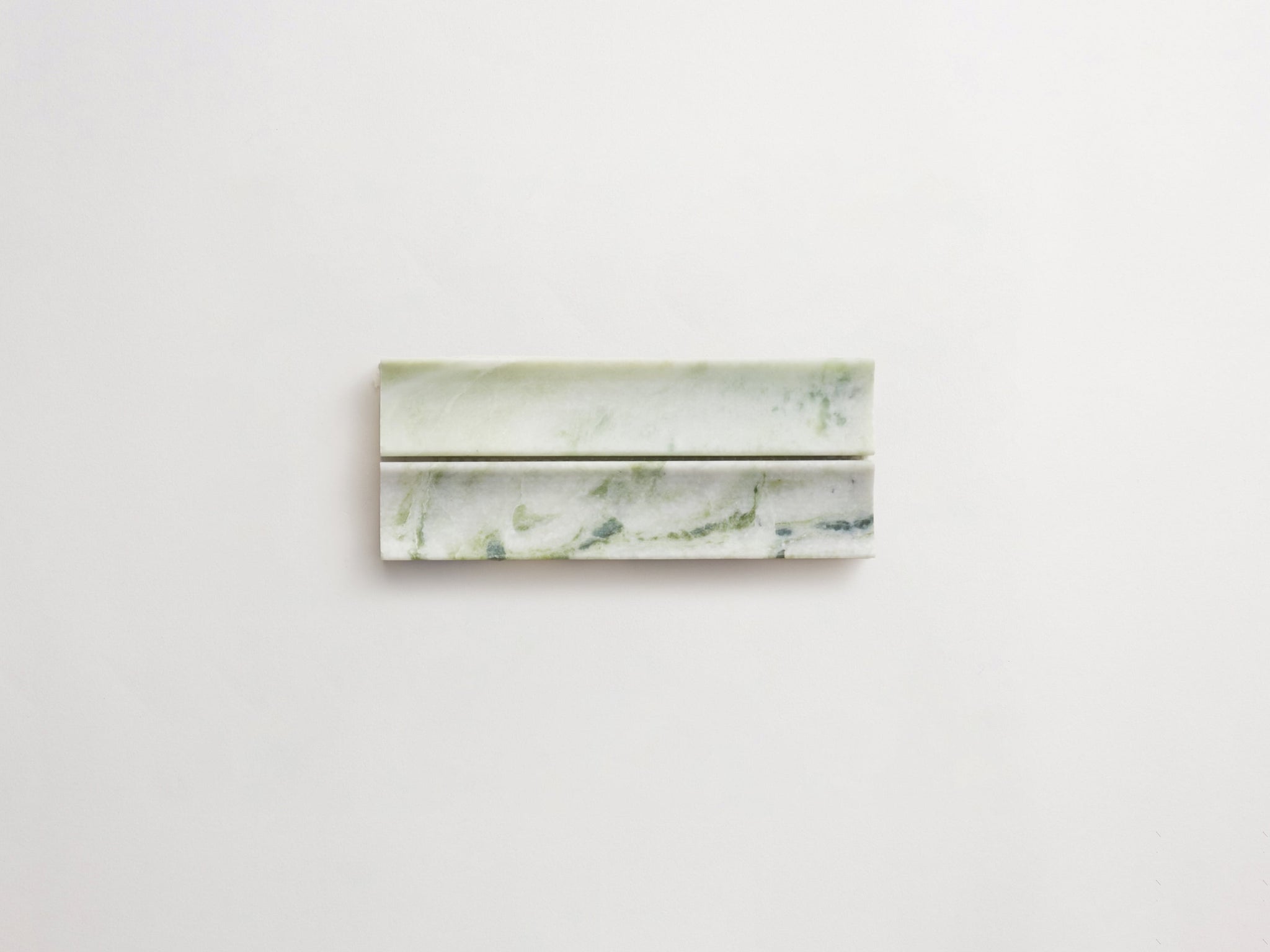 lapidary | etui petit mosaic sheet | jade green ~ 1.25"x6"x0.5"