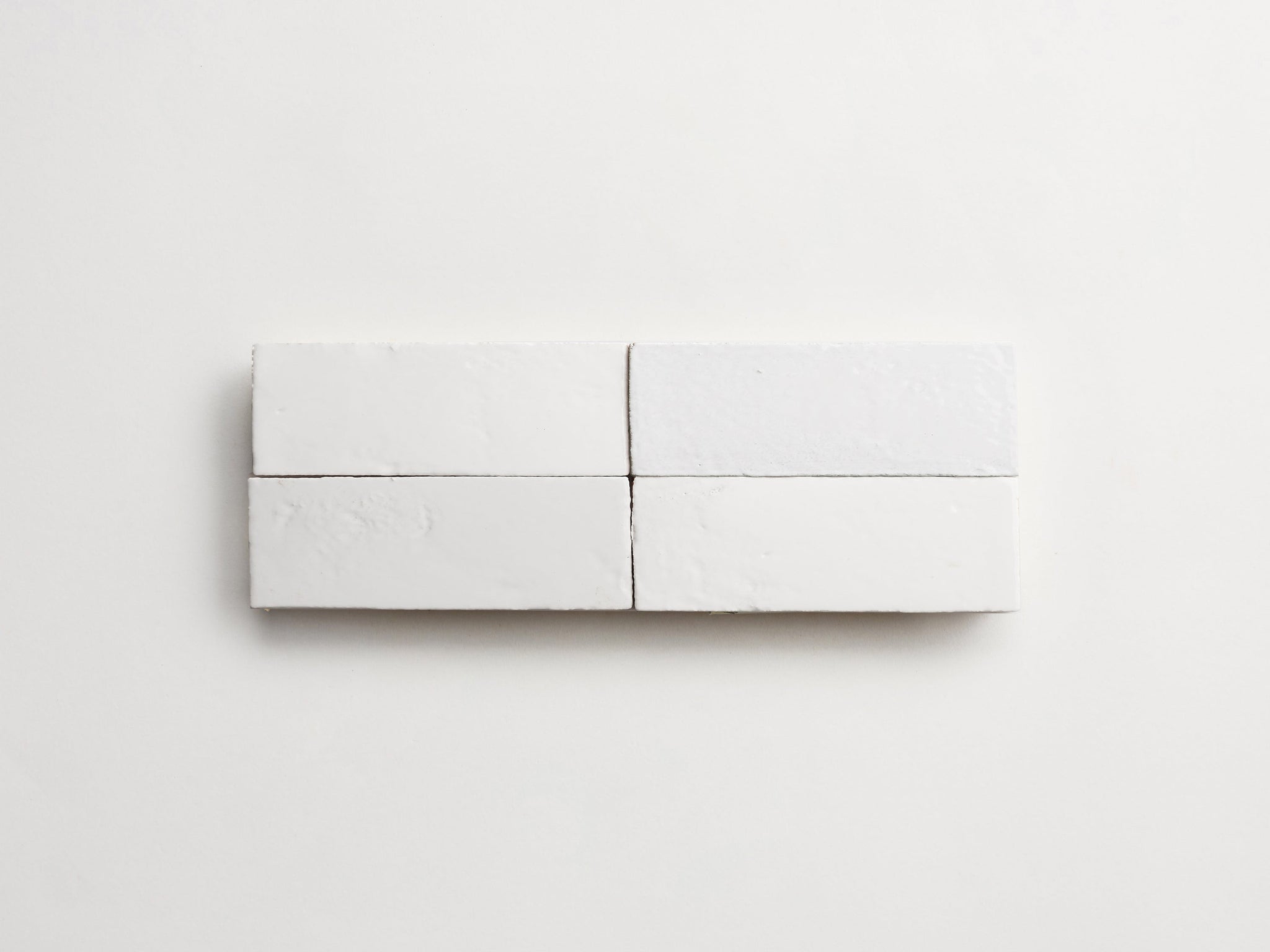 fornace brioni + clé | casale rustico | white gloss | baguette | rectangle ~ 2"x6"x0.5"