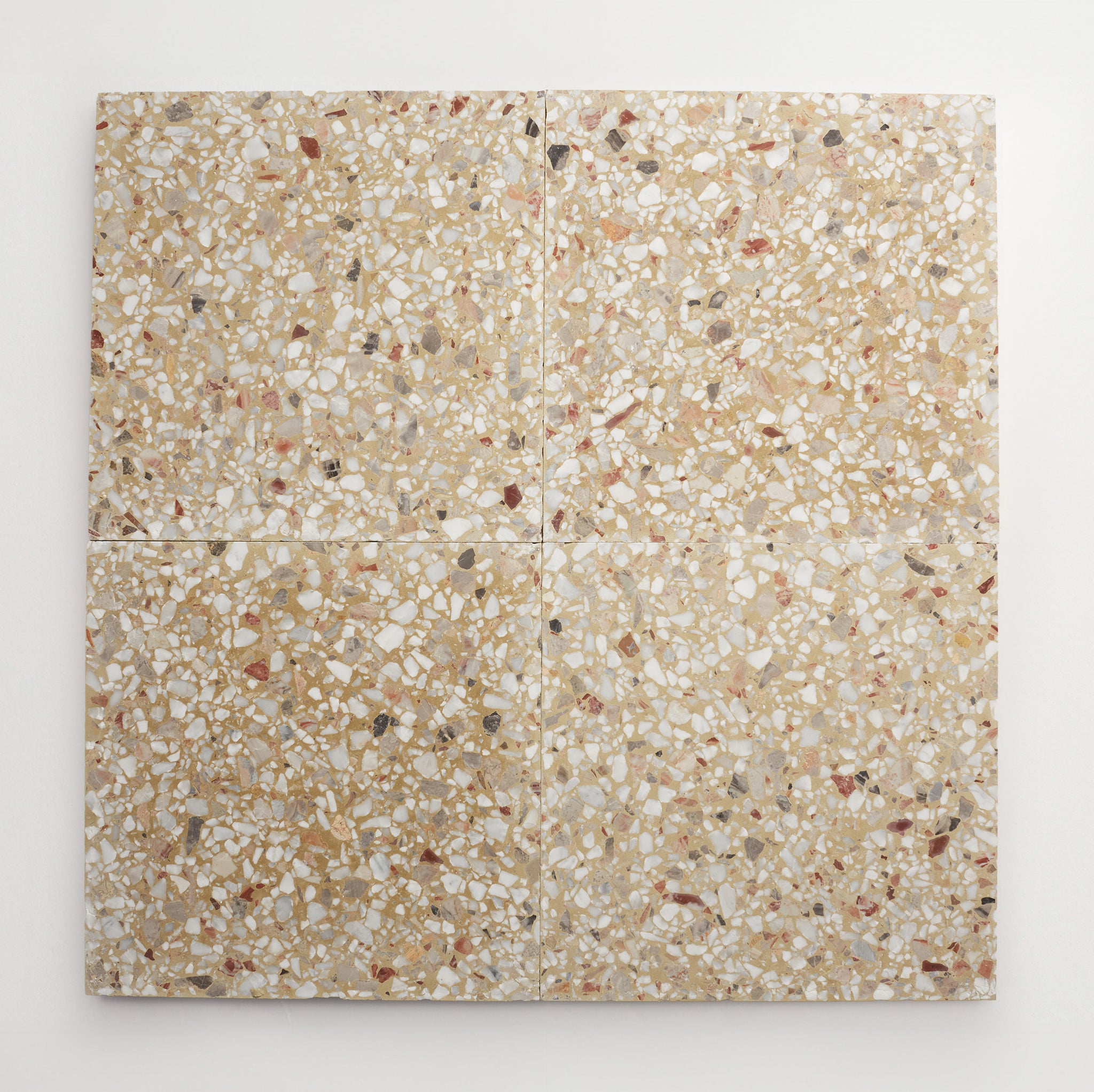 Dolce Vita Terrazzo | Torrone II | Grand Stout | Fungo | Honed ~ 12"x12"x0.625"