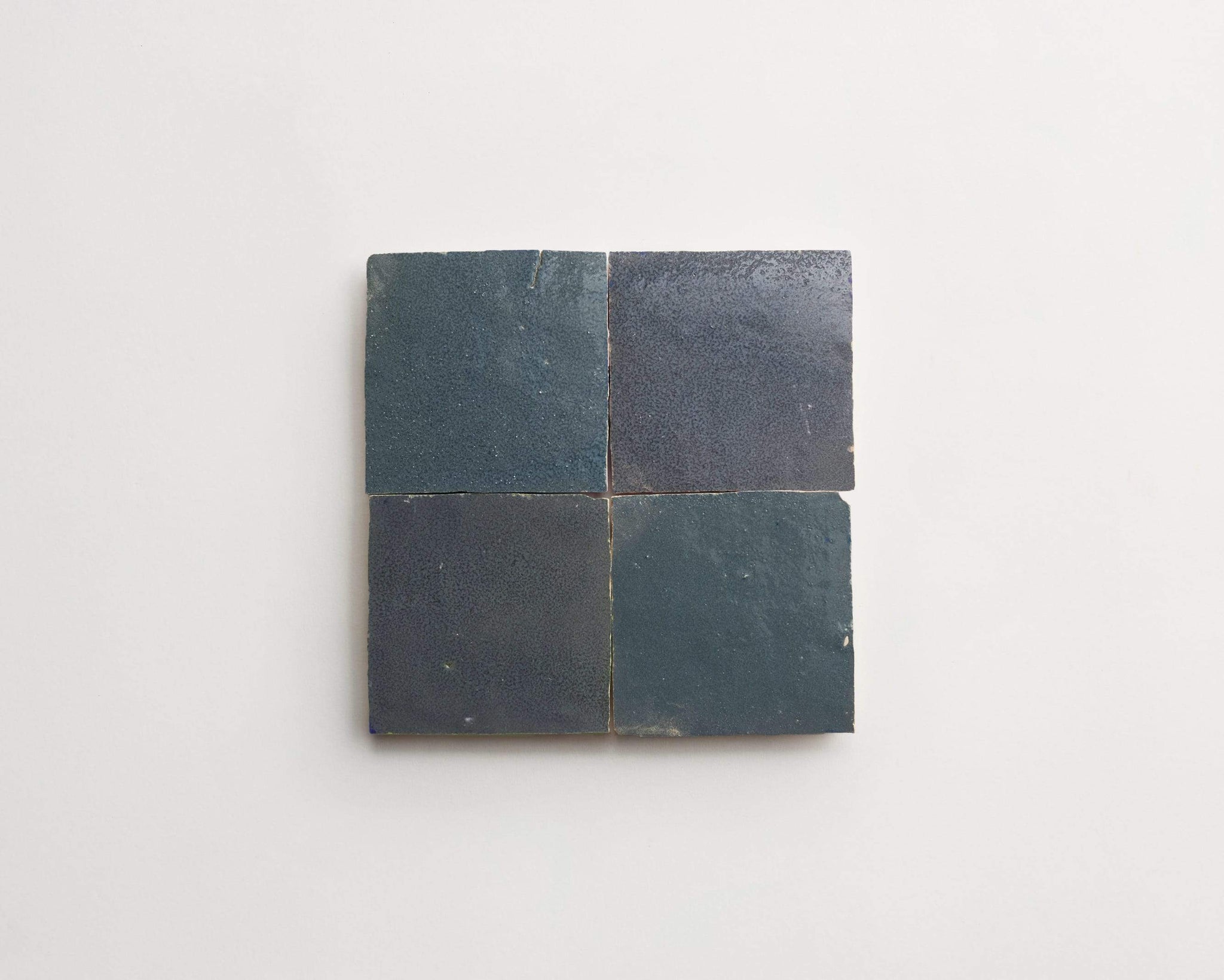 zellige | tempered steel | square ~ 4"x4"x0.375"