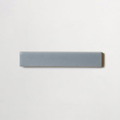 fornace brioni + cristina celestino | silvery blue 01 | matte | sample ~ 0.875"x4.75"x0.375" sample