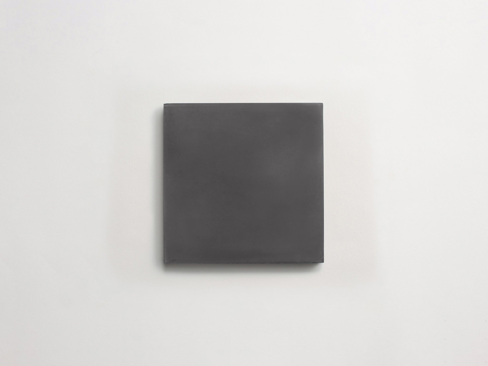 cement | solid | charcoal | petite ~ 4"x4"x0.625"