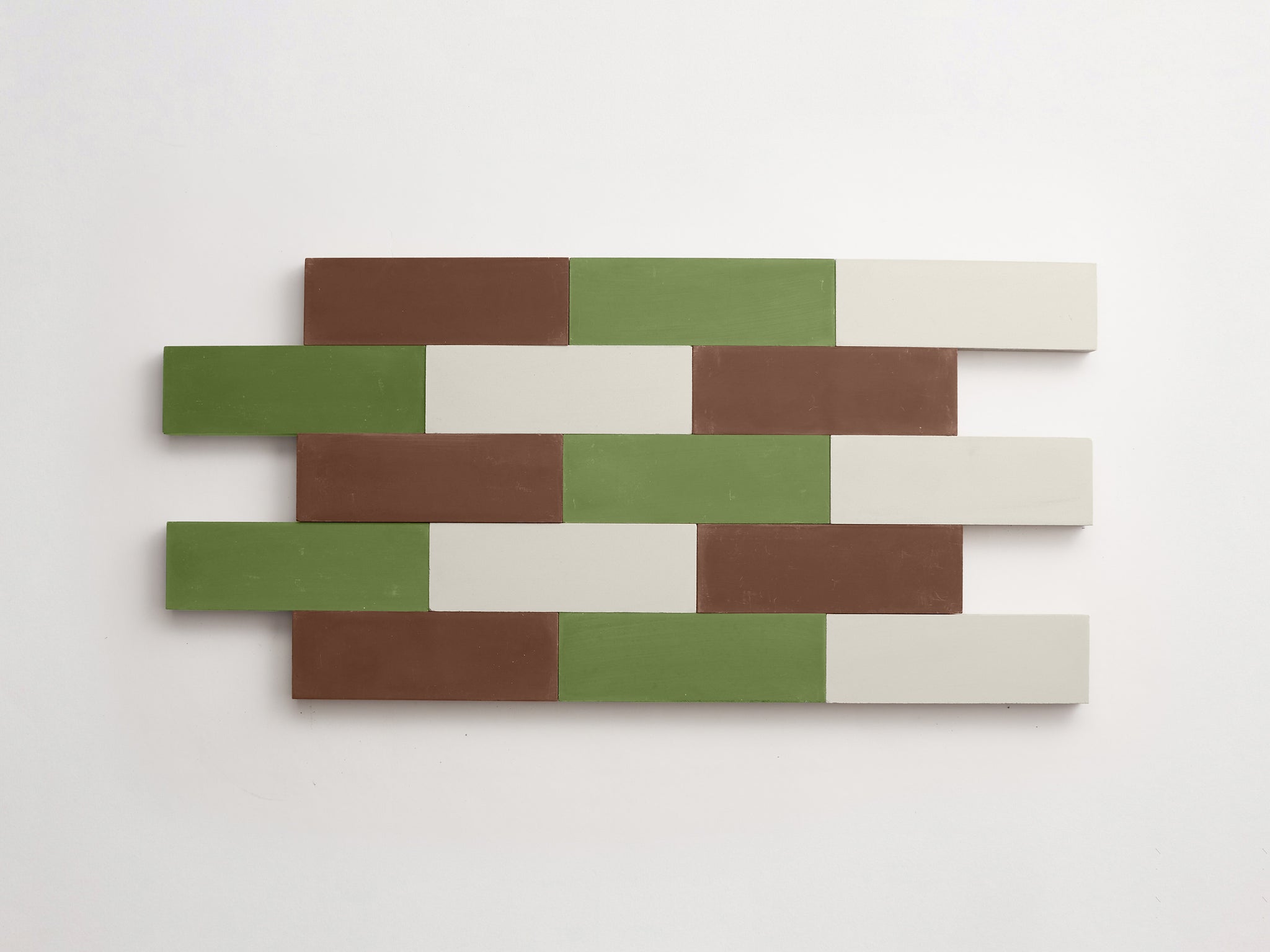 cement | mythology | dartmoor | baguette vibrant trio | fig, grass + paste (3pc bundle) ~ 2"x6"