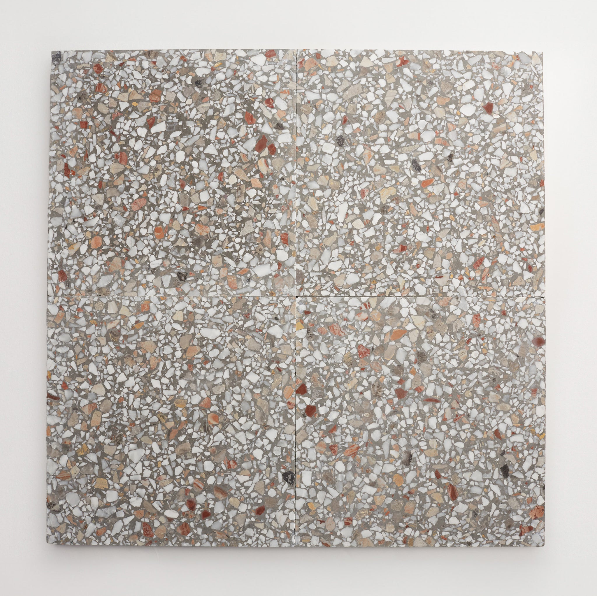 Dolce Vita Terrazzo | Torrone II | Grand Stout | Ferro | Honed ~ 12"x12"x0.625"