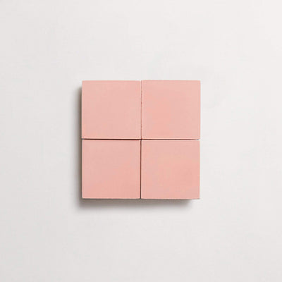 cement | solid | rose | square sample ~ 2"x2"x⅝" sample