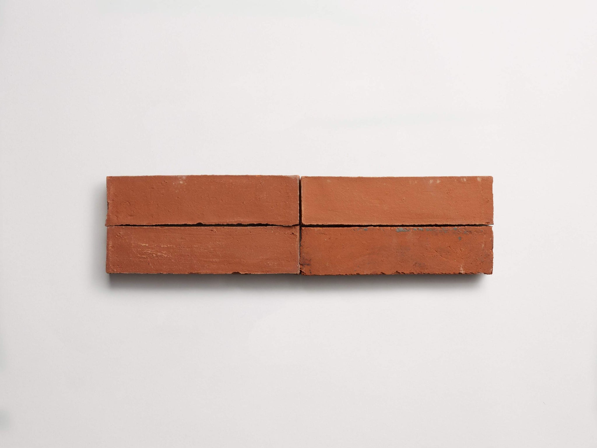 belgian reproduction | flemish red | terracotta | rectangle ~ 2"x8"x0.75"