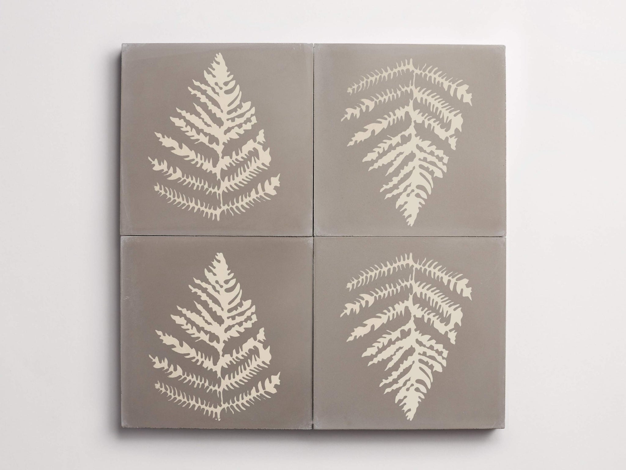 cement | erica tanov | fern | metal + plaster ~ 8"x8"x0.625"