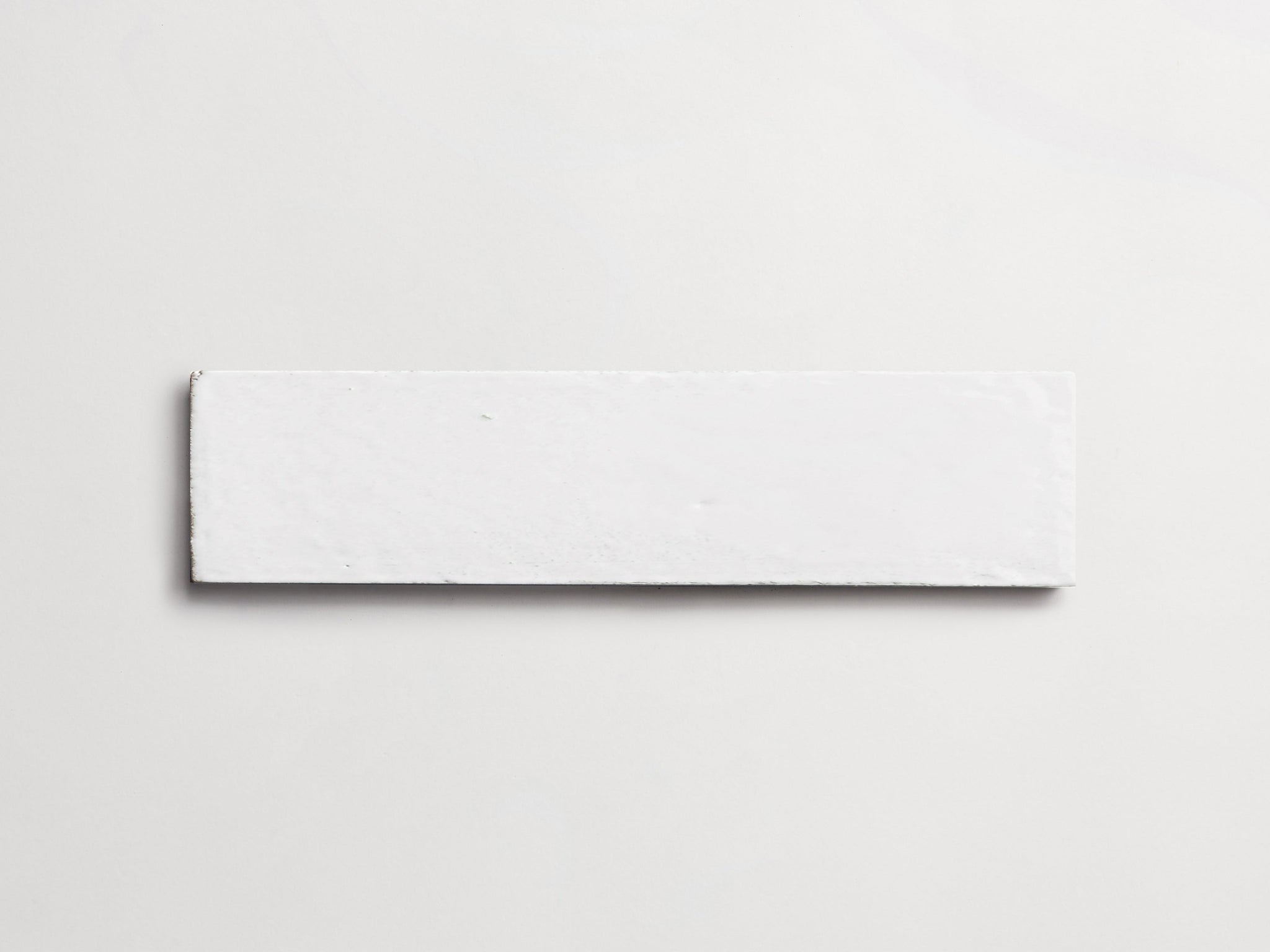 fornace brioni + clé | casale rustico | white gloss | blade | rectangle ~ 3"x12"x0.5"