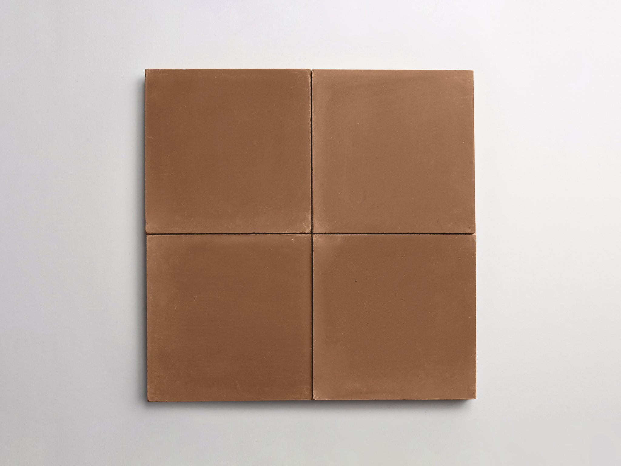 cement | solid | umber | grande ~ 8"x8"x0.625"