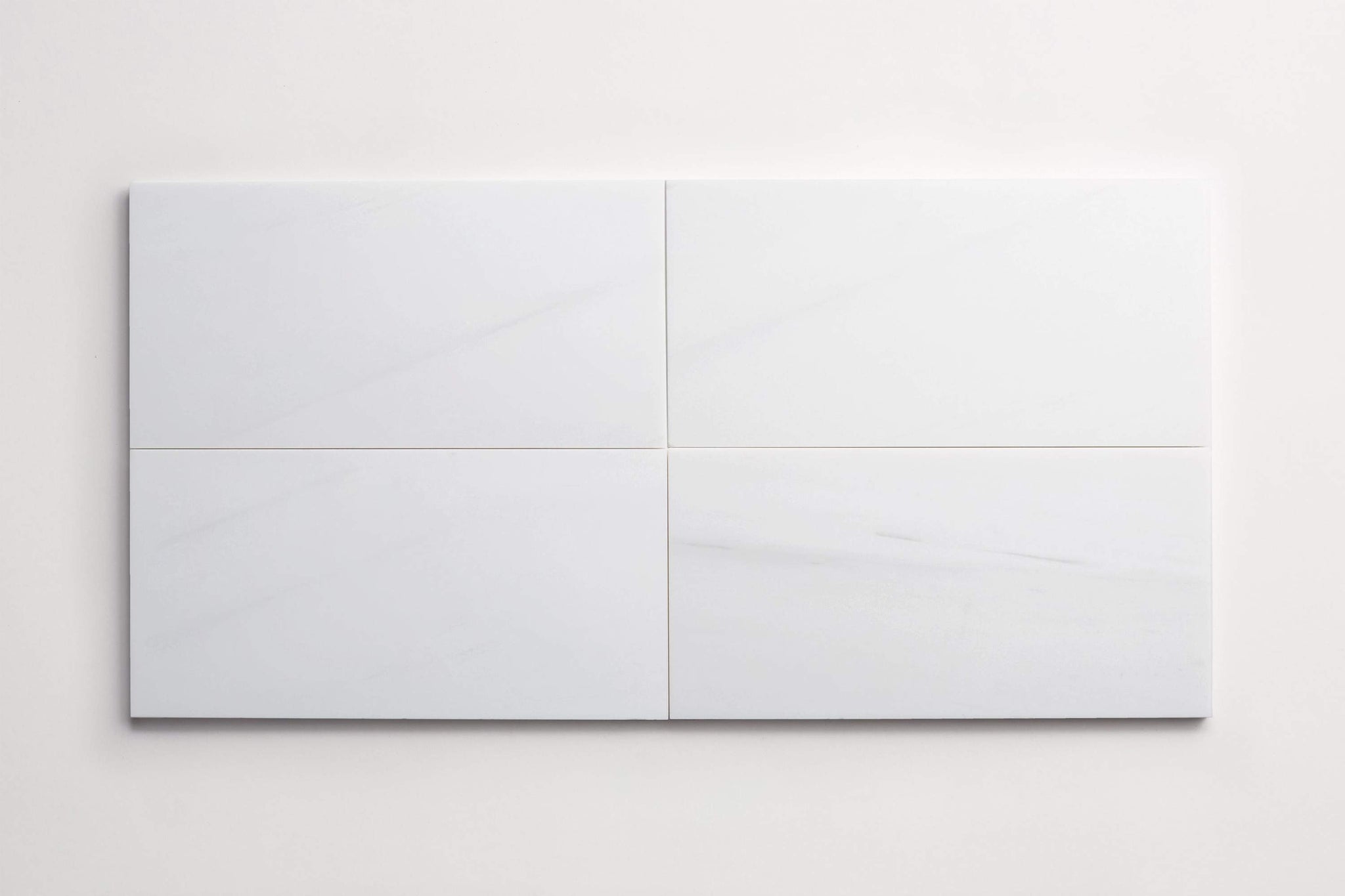 clé white dolomite | oversized subway ~ 12"x6"x0.375"