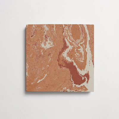 fornace brioni + cristina celestino | cotto variegato ebru 01 | sample ~ 4"x4"x0.625" sample