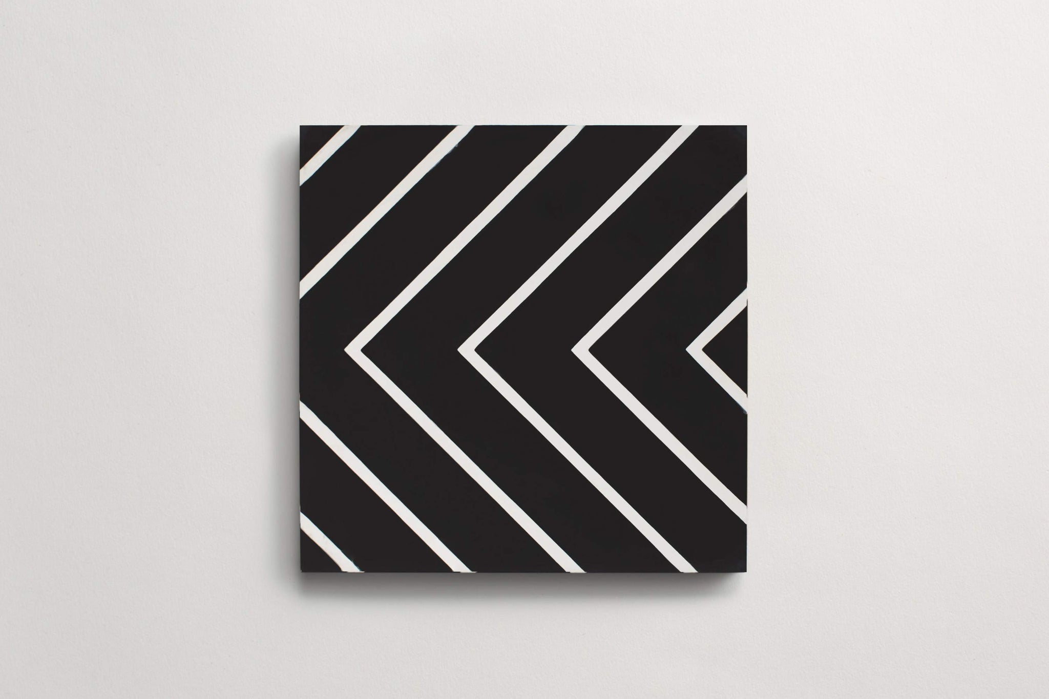 cement | zenith | black + white ~ 8"x8"x0.625"