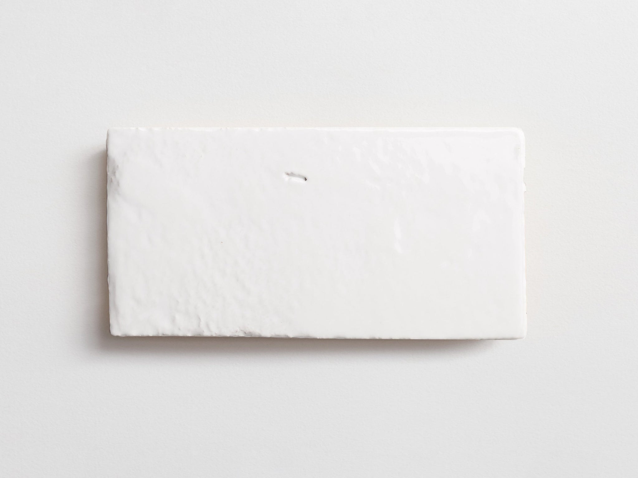 fornace brioni + clé | casale rustico | white gloss | normale | rectangle ~ 4"x8"x0.5"