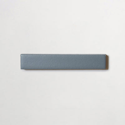 fornace brioni + cristina celestino | silvery blue 02 | matte | sample ~ 0.875"x4.75"x0.375" sample