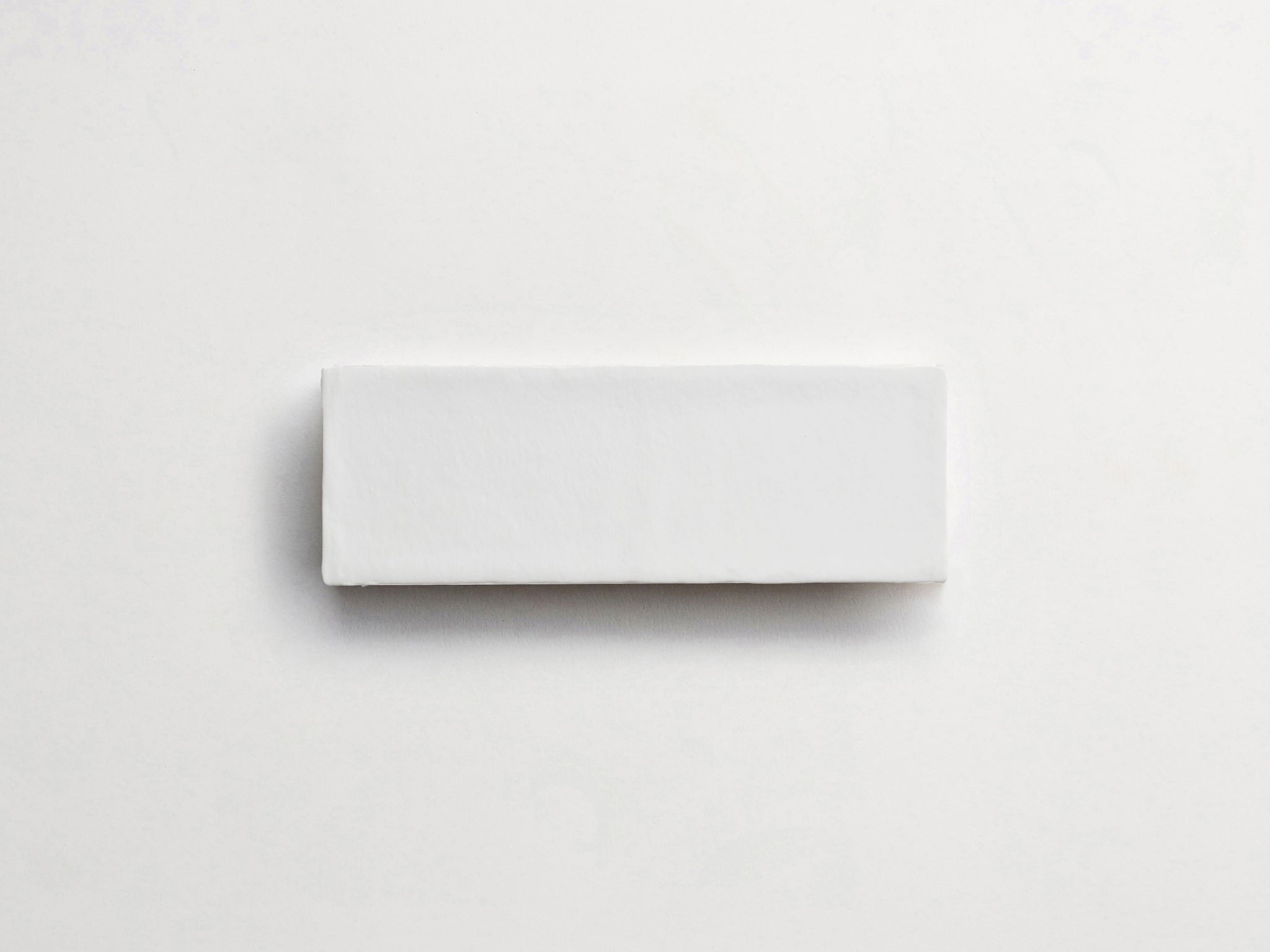 villa classica | white matte | baguette | rectangle ~ 2"x6"x0.5"