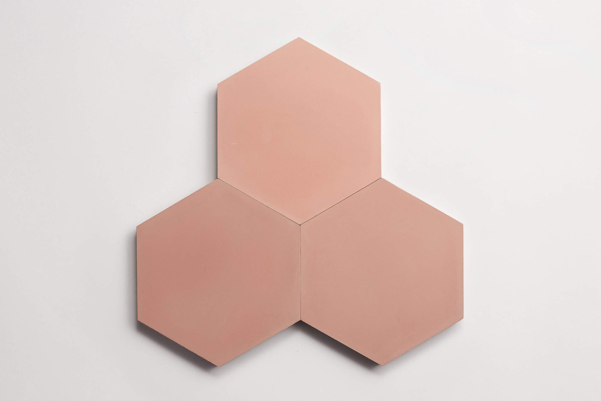 cement | solid | red clay | hex ~ 9"x8"x0.625"