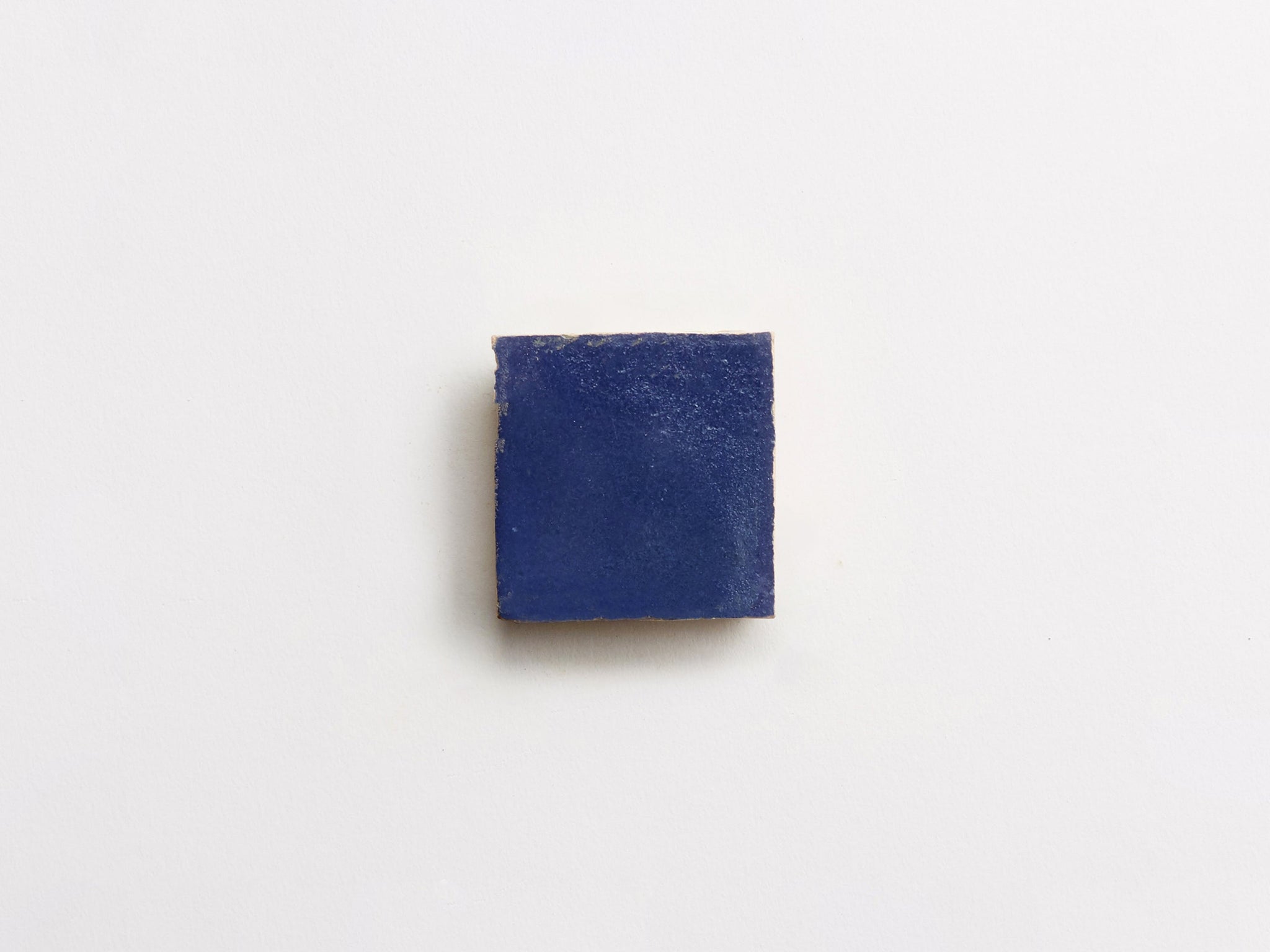 zellige | ancient sea | unmounted square ~ 2"x2"x0.375"