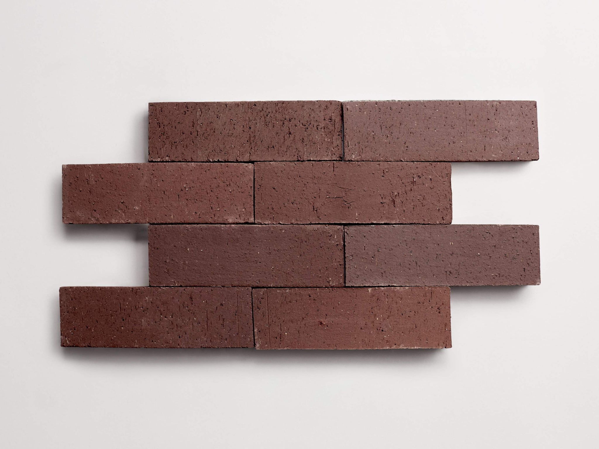 foundry flats | standard issue | burn | brick ~ 8"x2.5"x0.5"