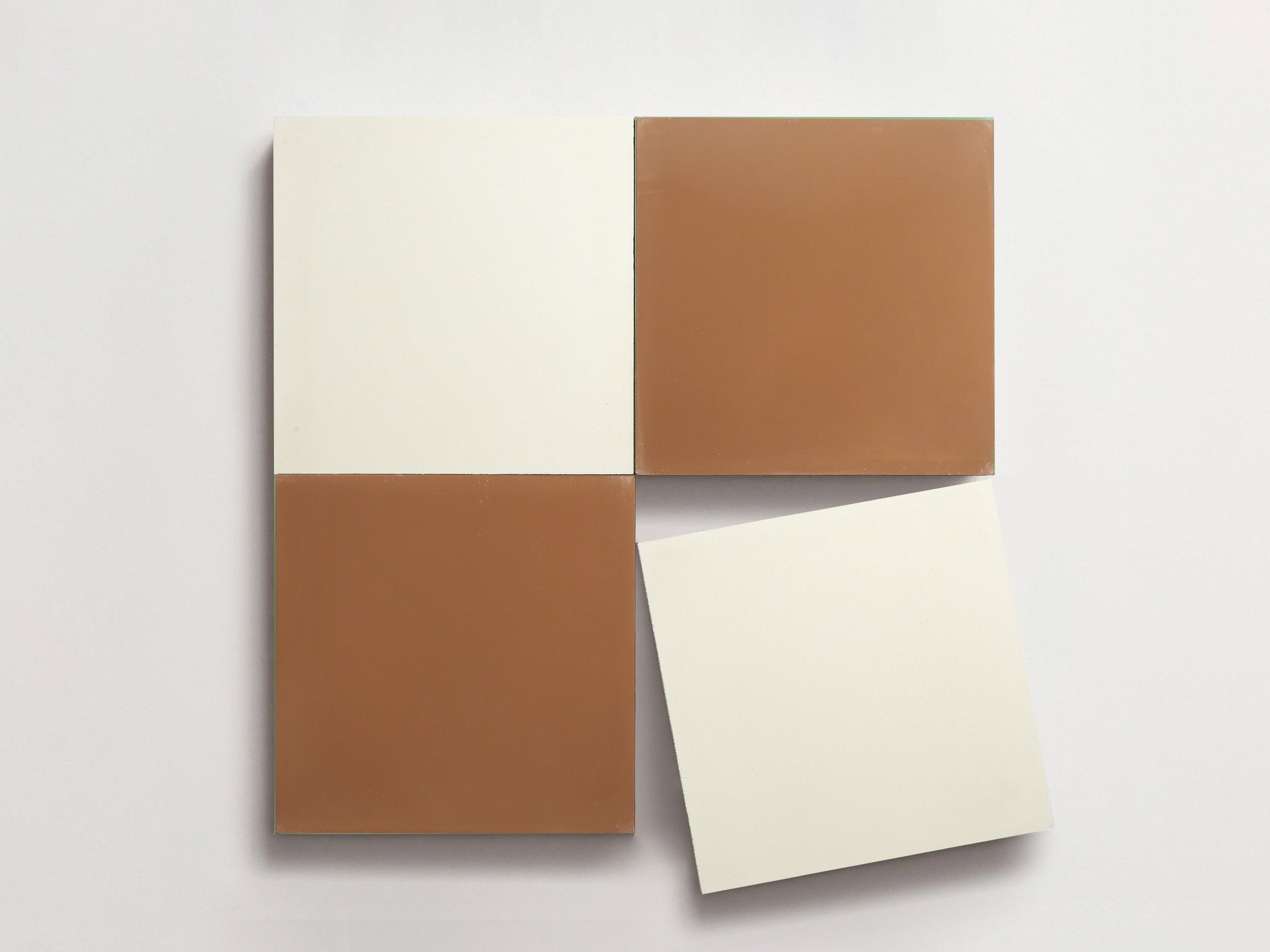 cement | mythology | salon | grande neutral duo | paste + umber (2pc bundle) ~ 8"x8"