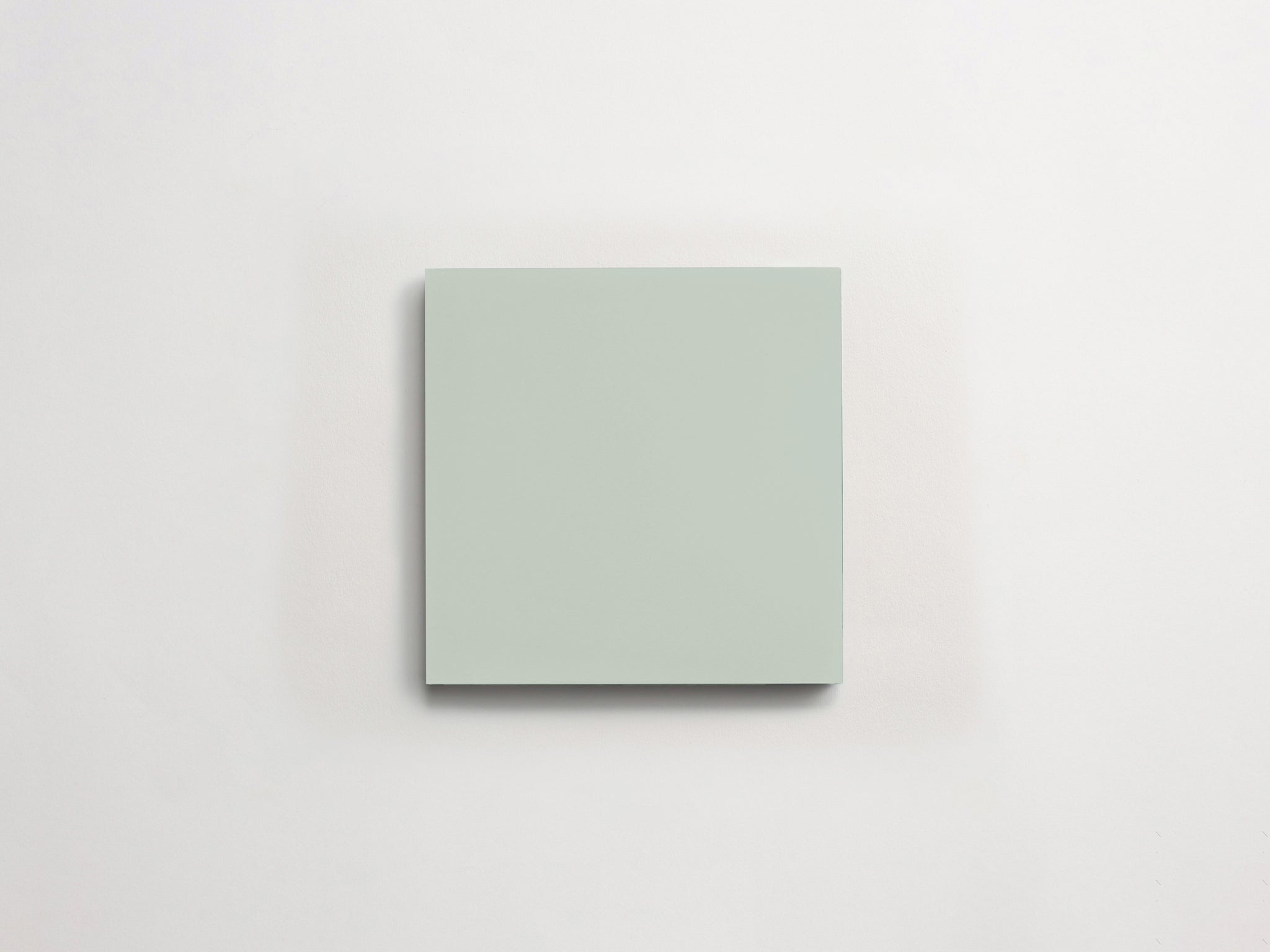 cement | solid | celadon | petite ~ 4"x4"x0.625"