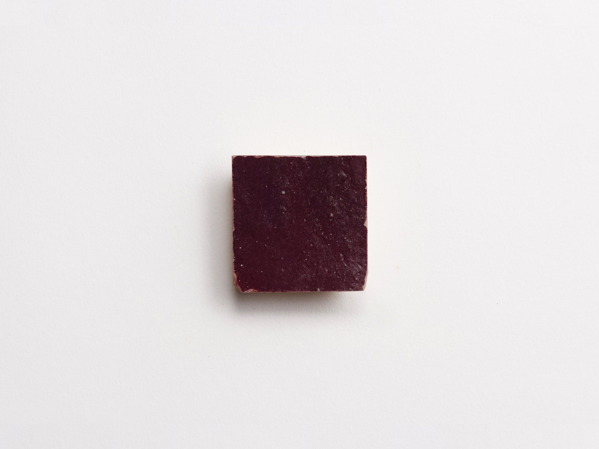 zellige | midnight port | unmounted square ~ 2"x2"x0.375"