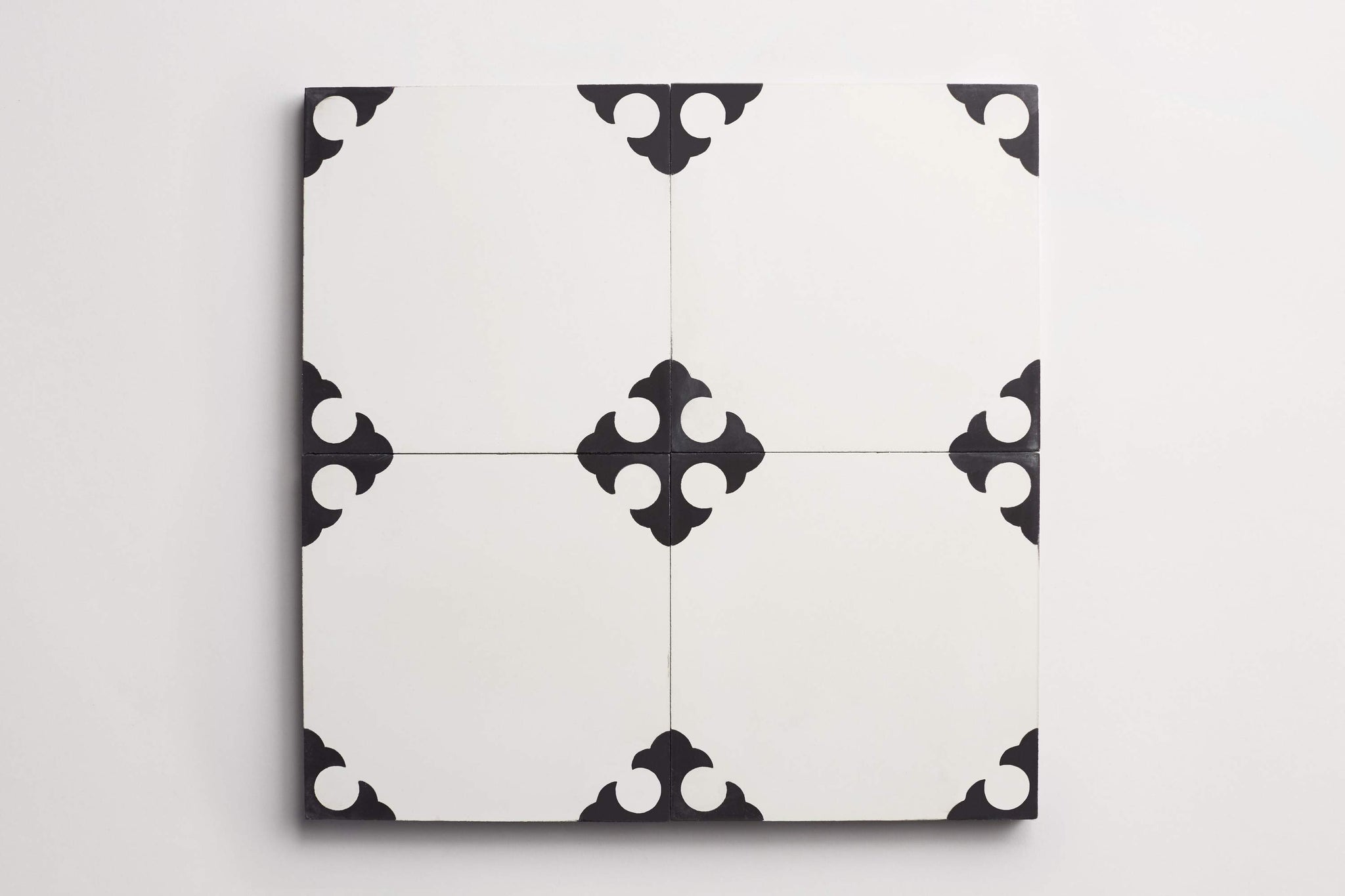 cement | cross | black + white ~ 8"x8"x0.625"