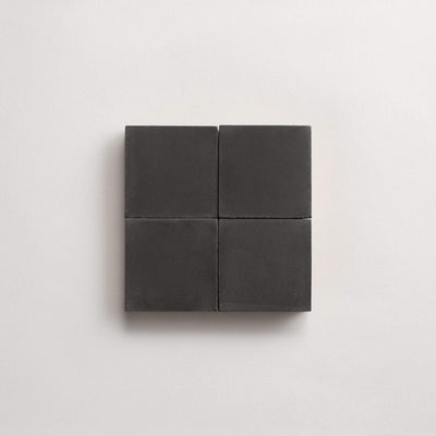 cement | solid | charcoal | square sample ~ 2"x2"x⅝" sample