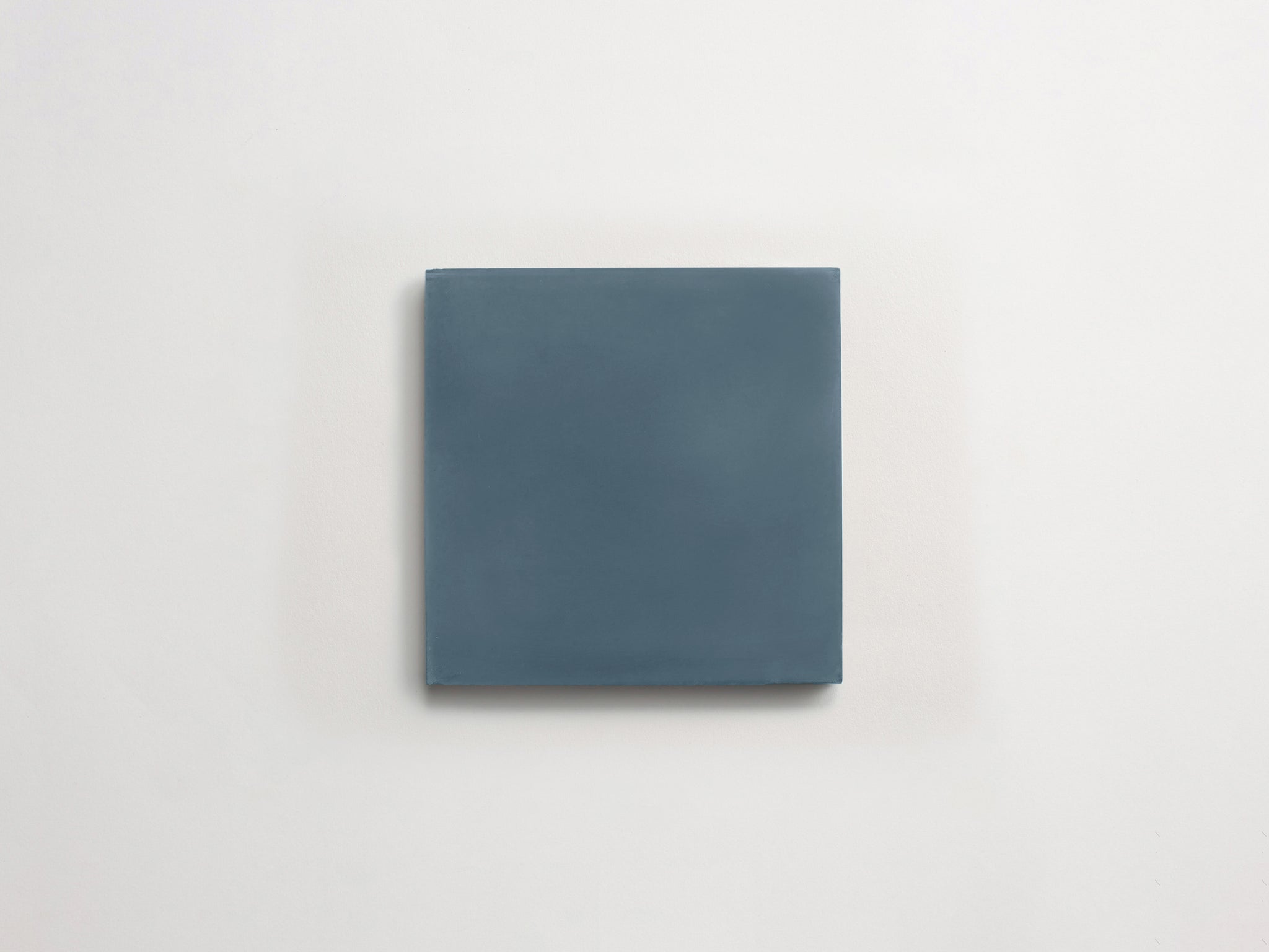 cement | solid | federal blue | petite ~ 4"x4"x0.625"