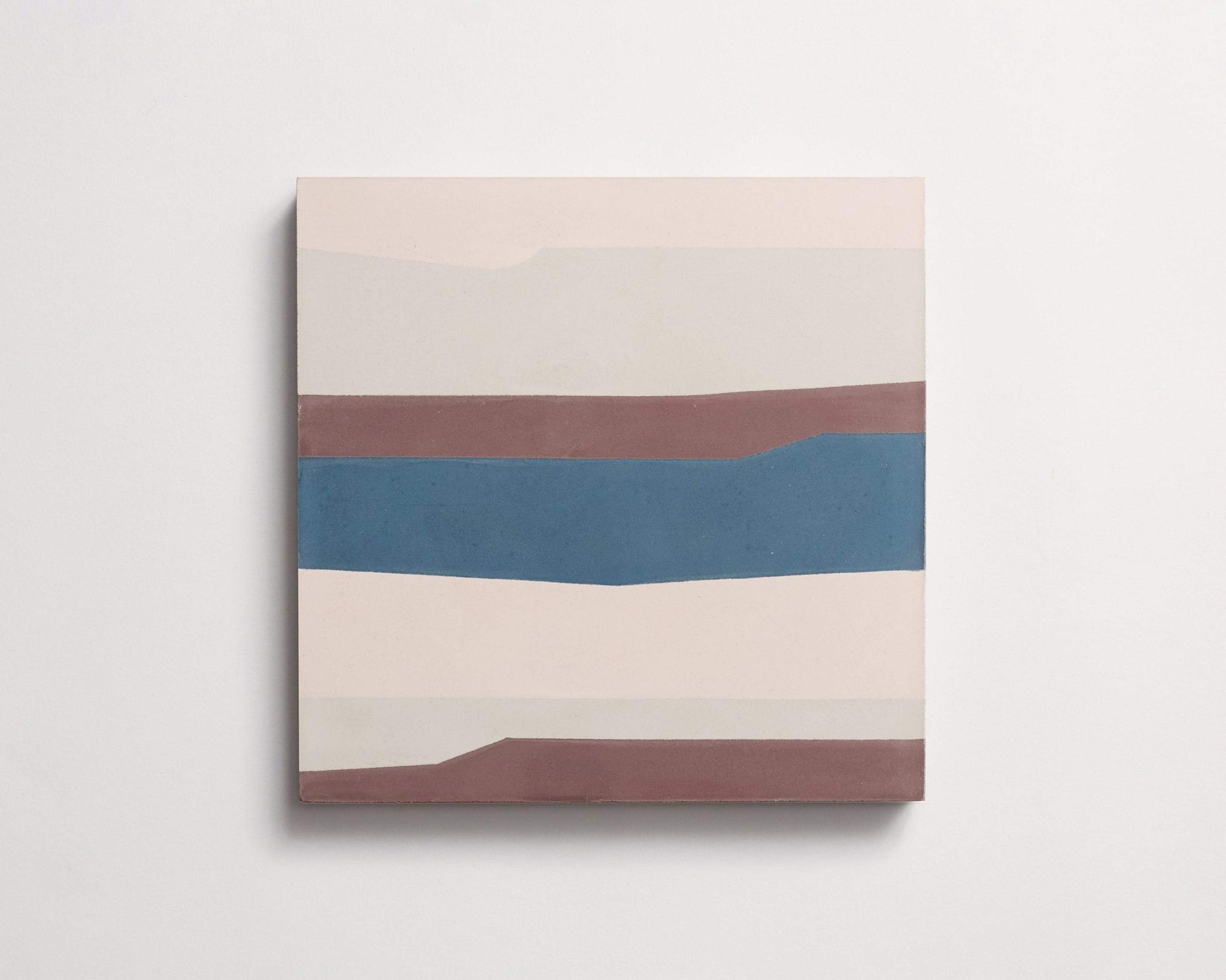 cement | erica tanov | baccio pattern c | federal blue, mocha, stone + taro ~ 8"x8"x0.625"