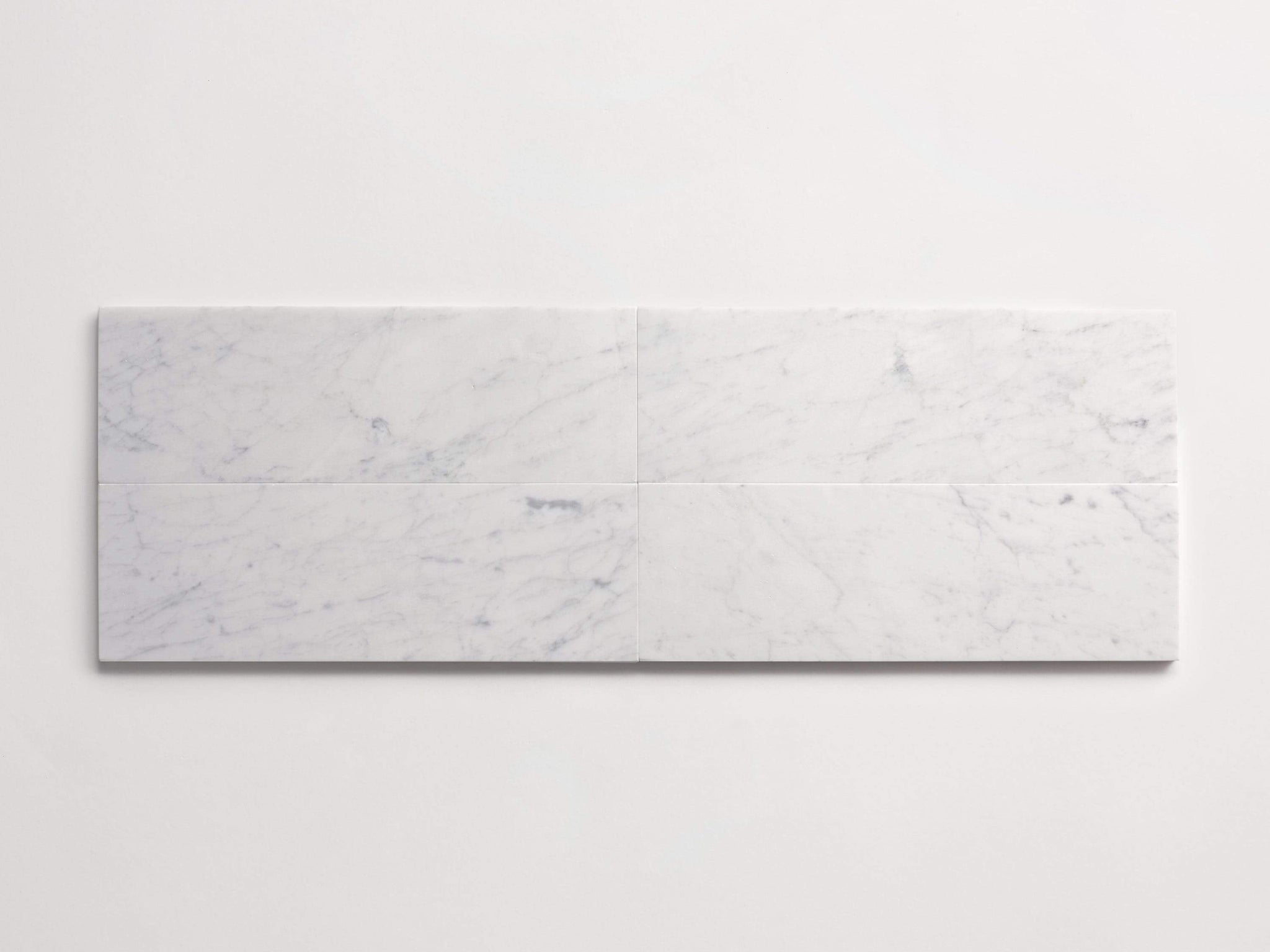 clé carrara | plank ~ 4"x12"x0.375"