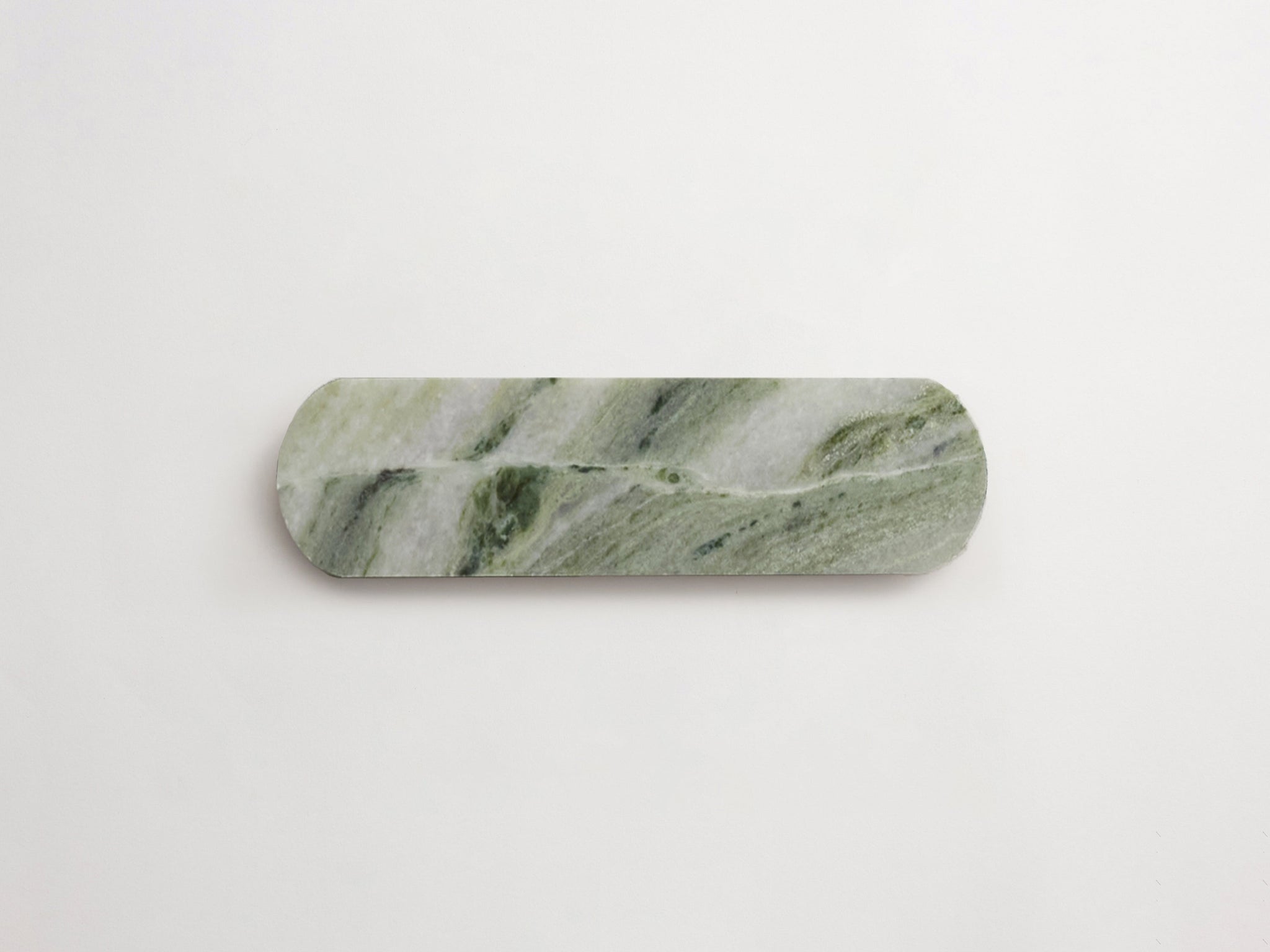 lapidary | oval long | jade green ~ 2.375"x8.5"x0.375"