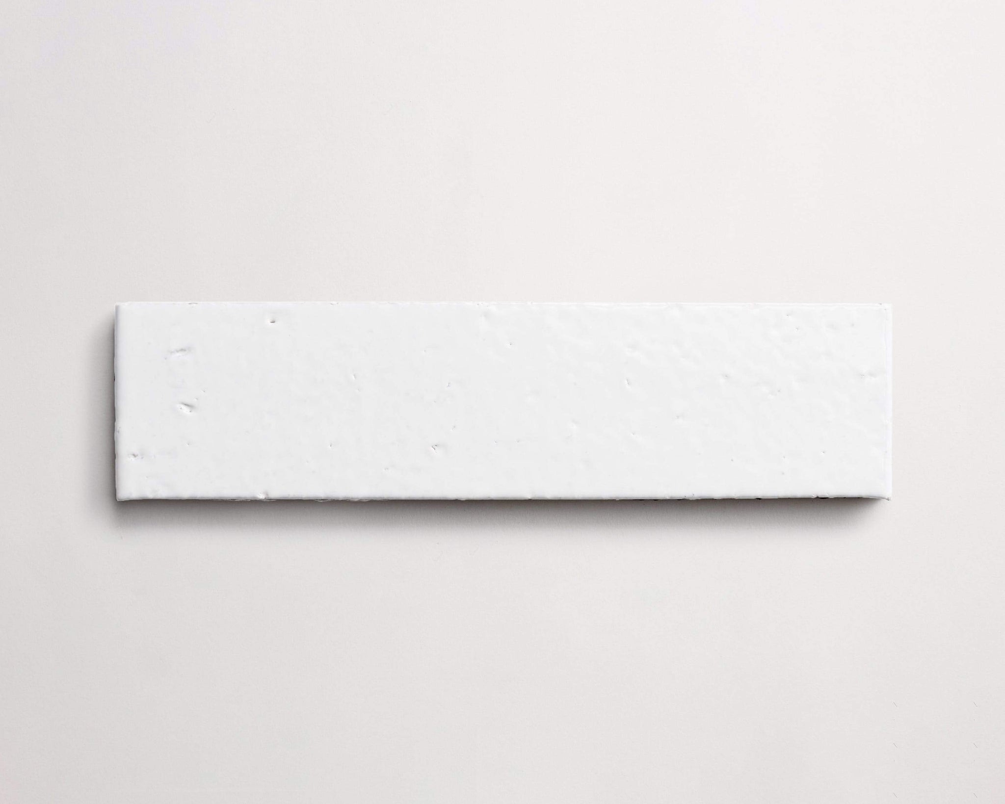 modern farmhouse brick | white gloss ~ 2.5"x9.5"x0.375"