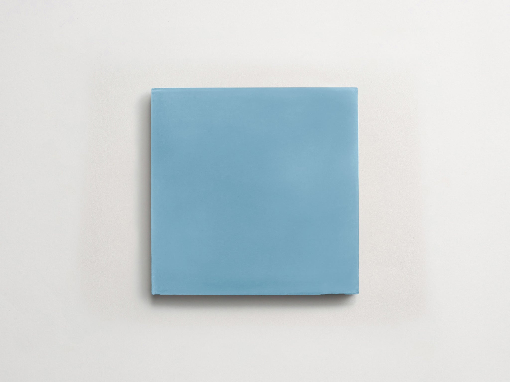 cement | solid | azure | grande ~ 8"x8"x0.625"