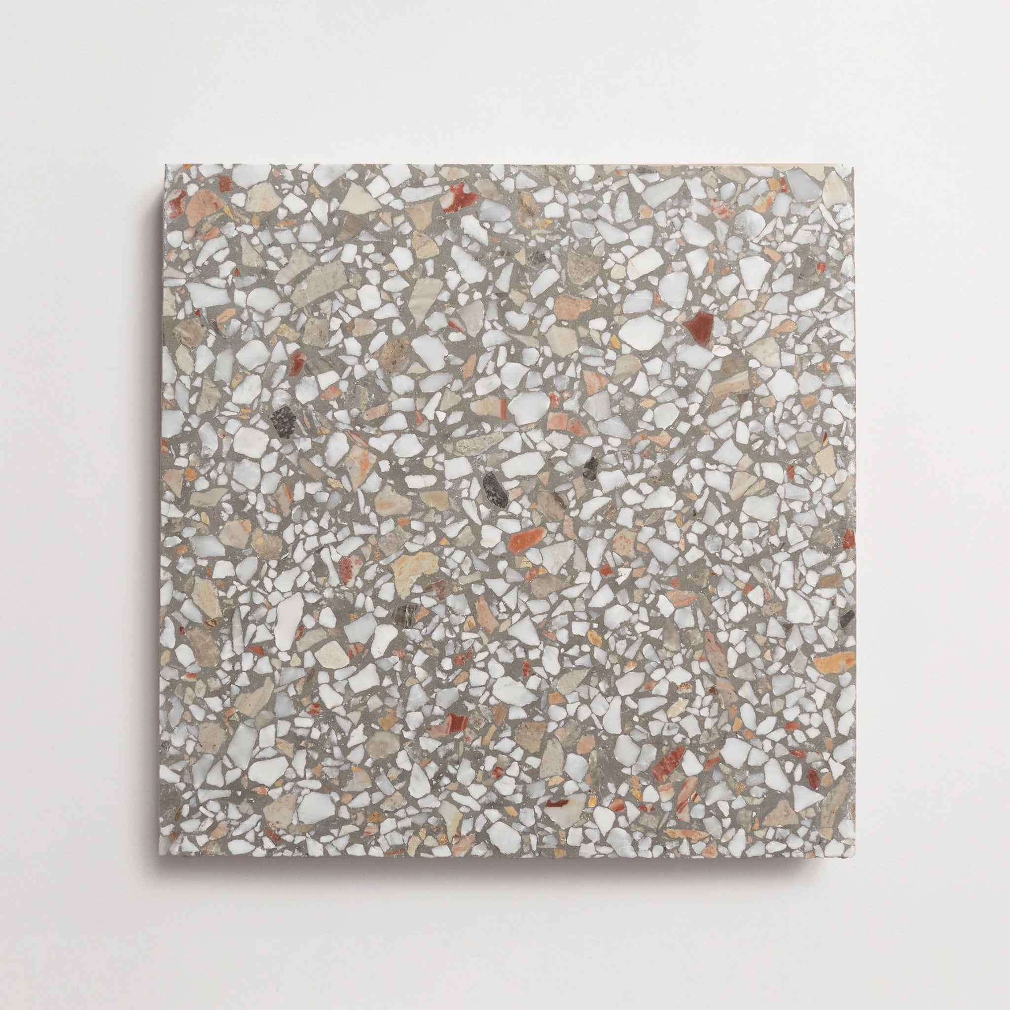 Dolce Vita Terrazzo | Torrone II | Grand Stout | Ferro | Honed ~ 12"x12"x0.625"