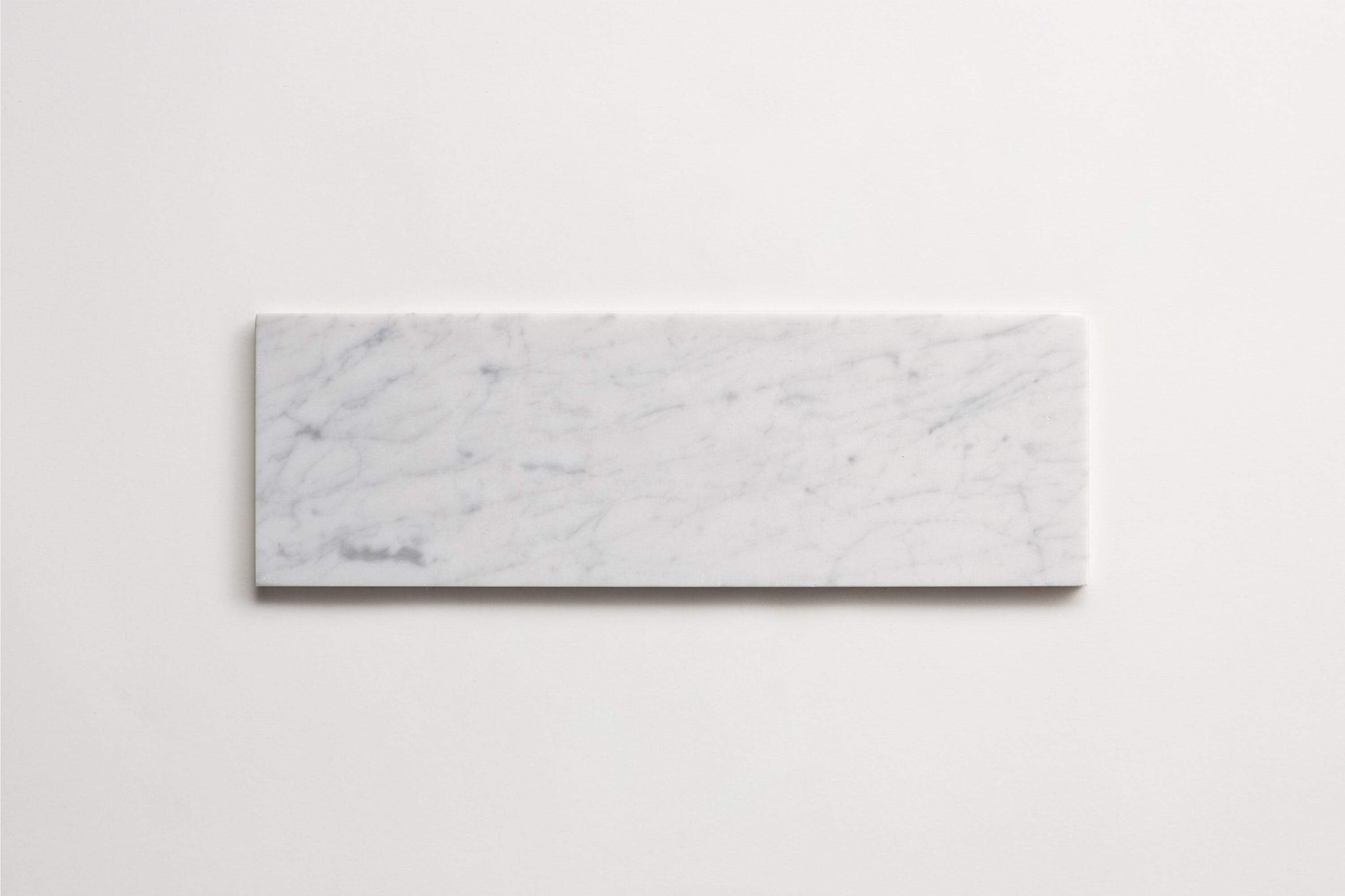 clé carrara | plank ~ 4"x12"x0.375"