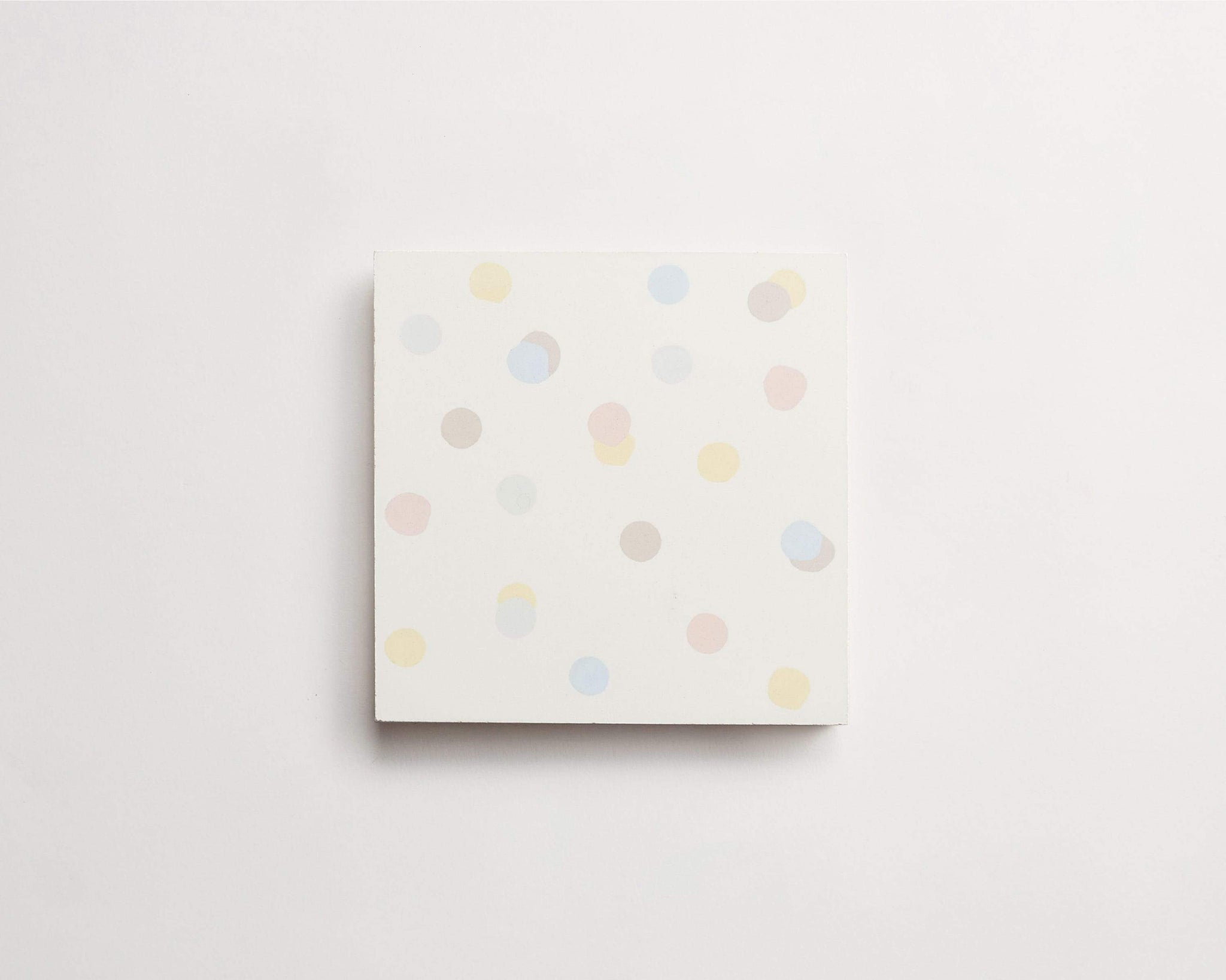 cement | oh joy! | confetti | mocha, crema, ice, stone, powder + white ~ 6"x6"x0.625"