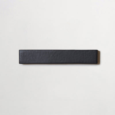 fornace brioni + cristina celestino | night black | matte | sample ~ 0.875"x4.75"x0.375" sample