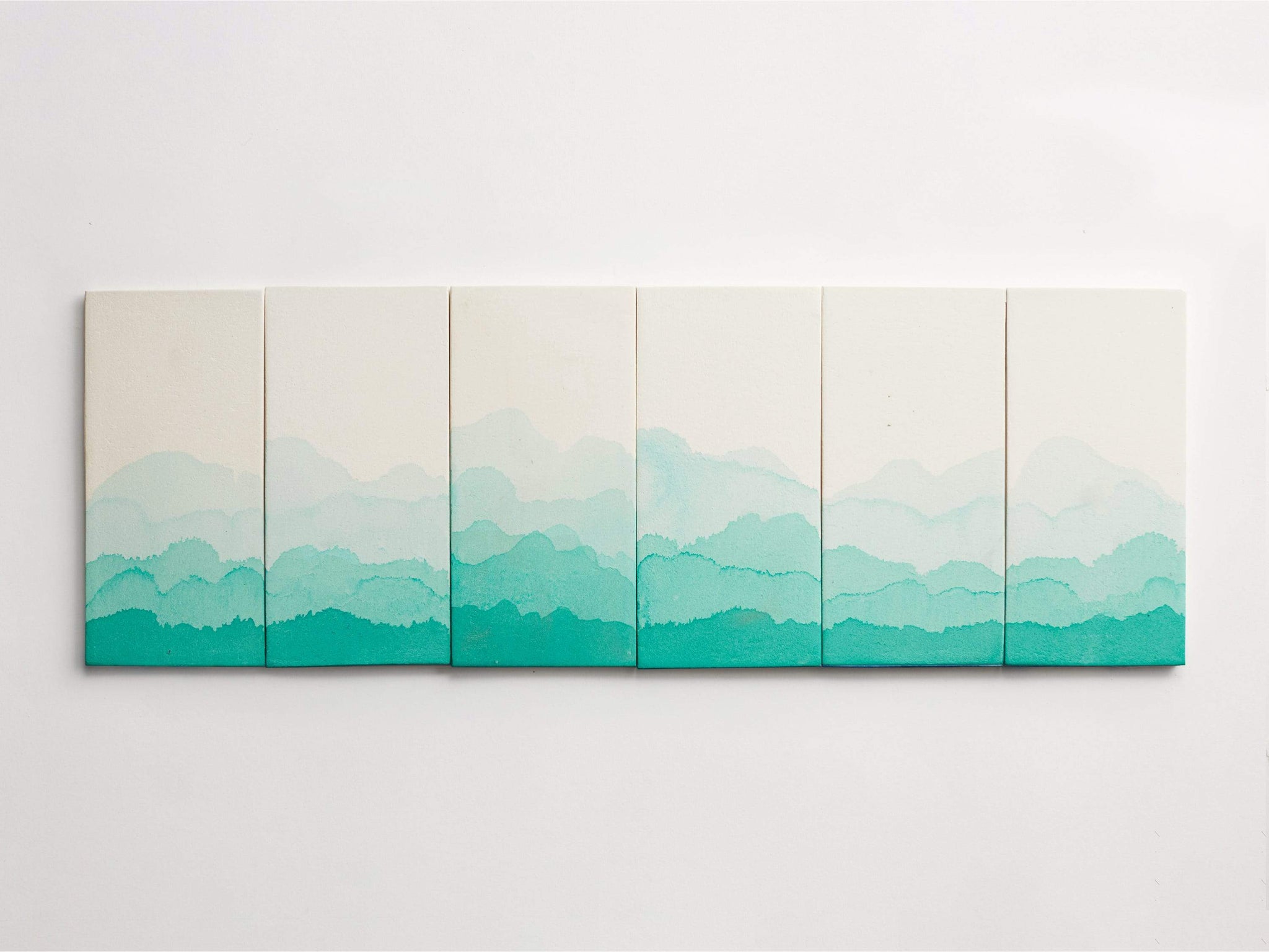 watermark | dip | kelly's cove | porcelain ~ 8"x4"x0.375"