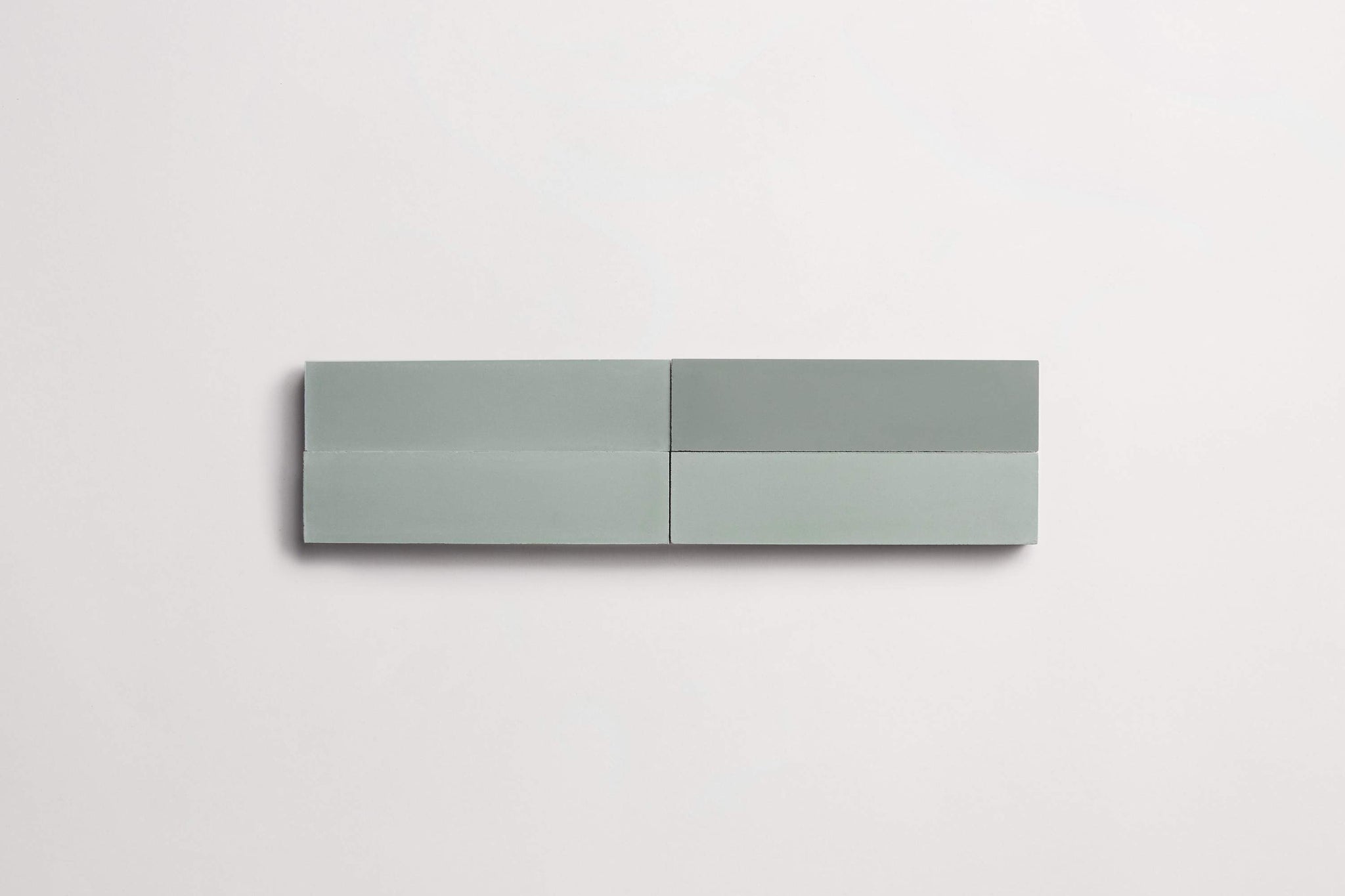 cement | solid | basil | rectangle ~ 2"x8"x0.625"